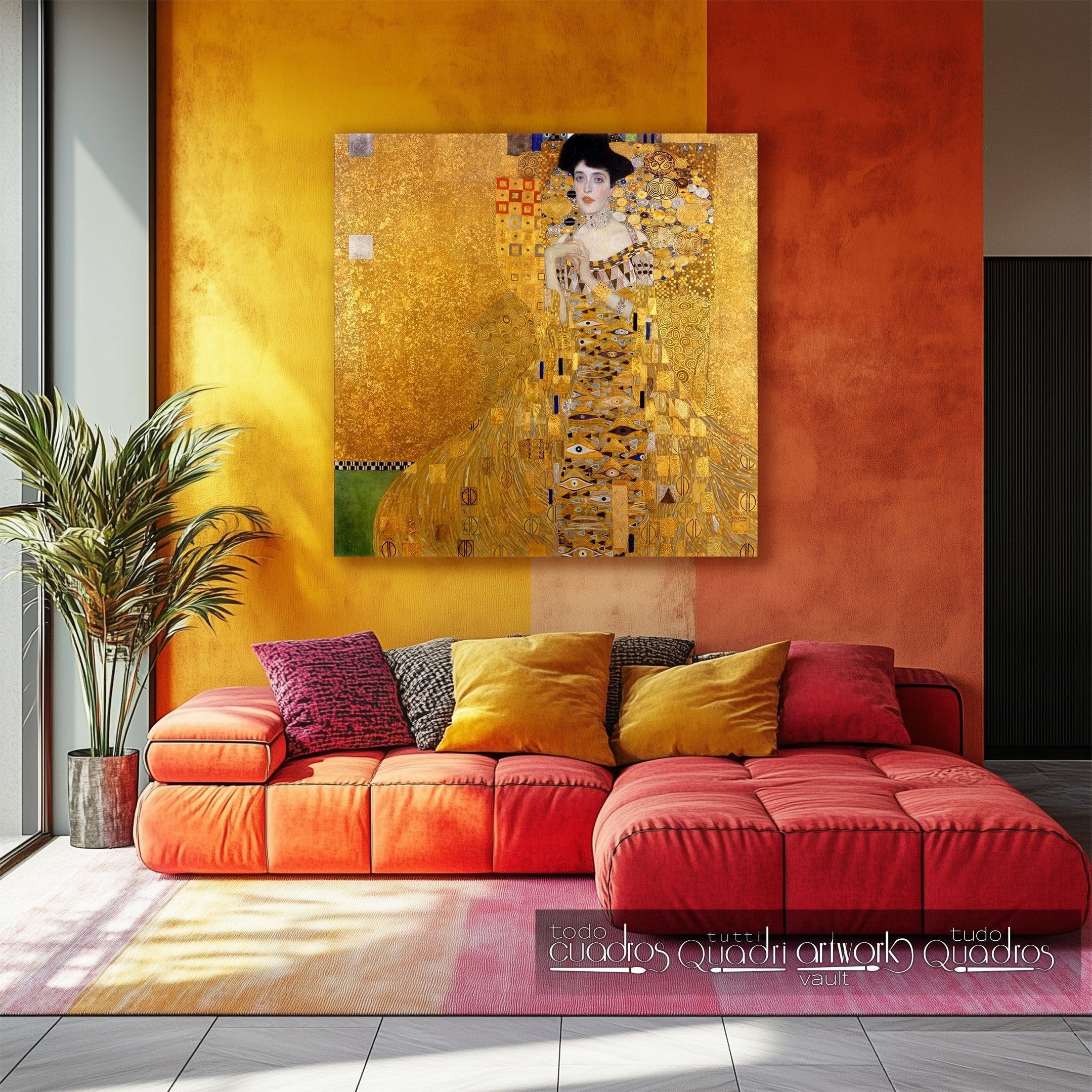 Portrait of Adele Bloch-Bauer I, Klimt