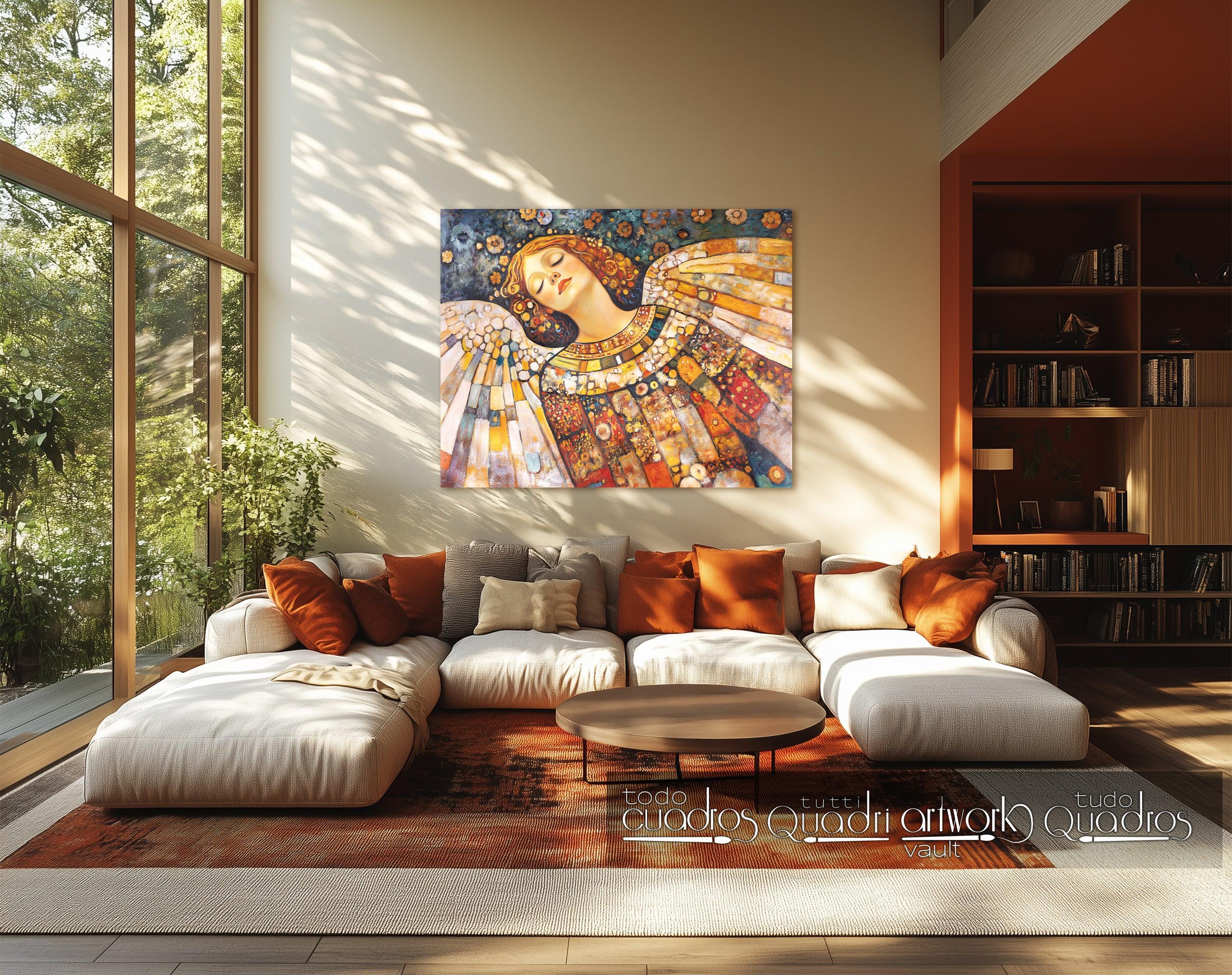 Angel of Dreams, Klimt style