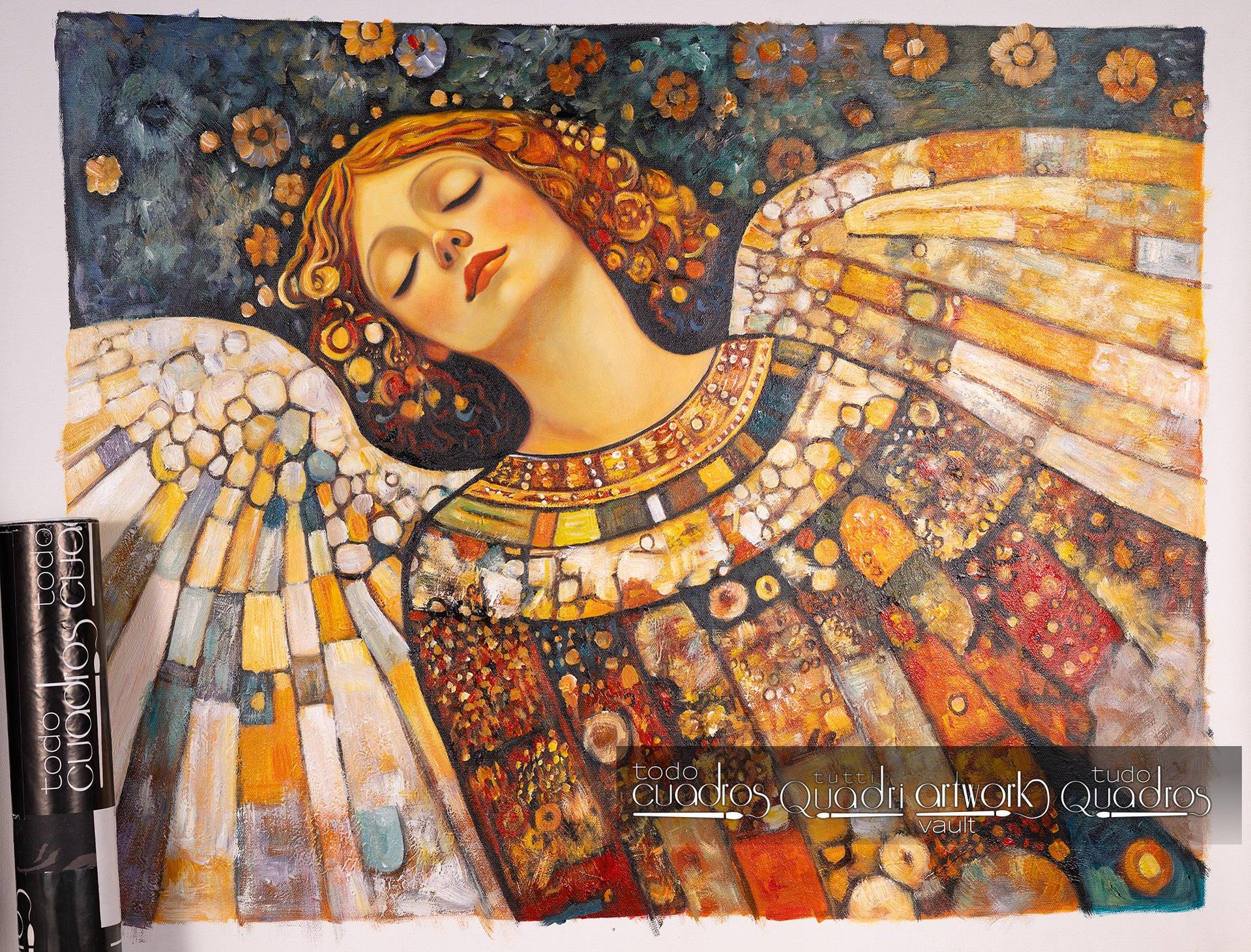 Angel of Dreams, Klimt style