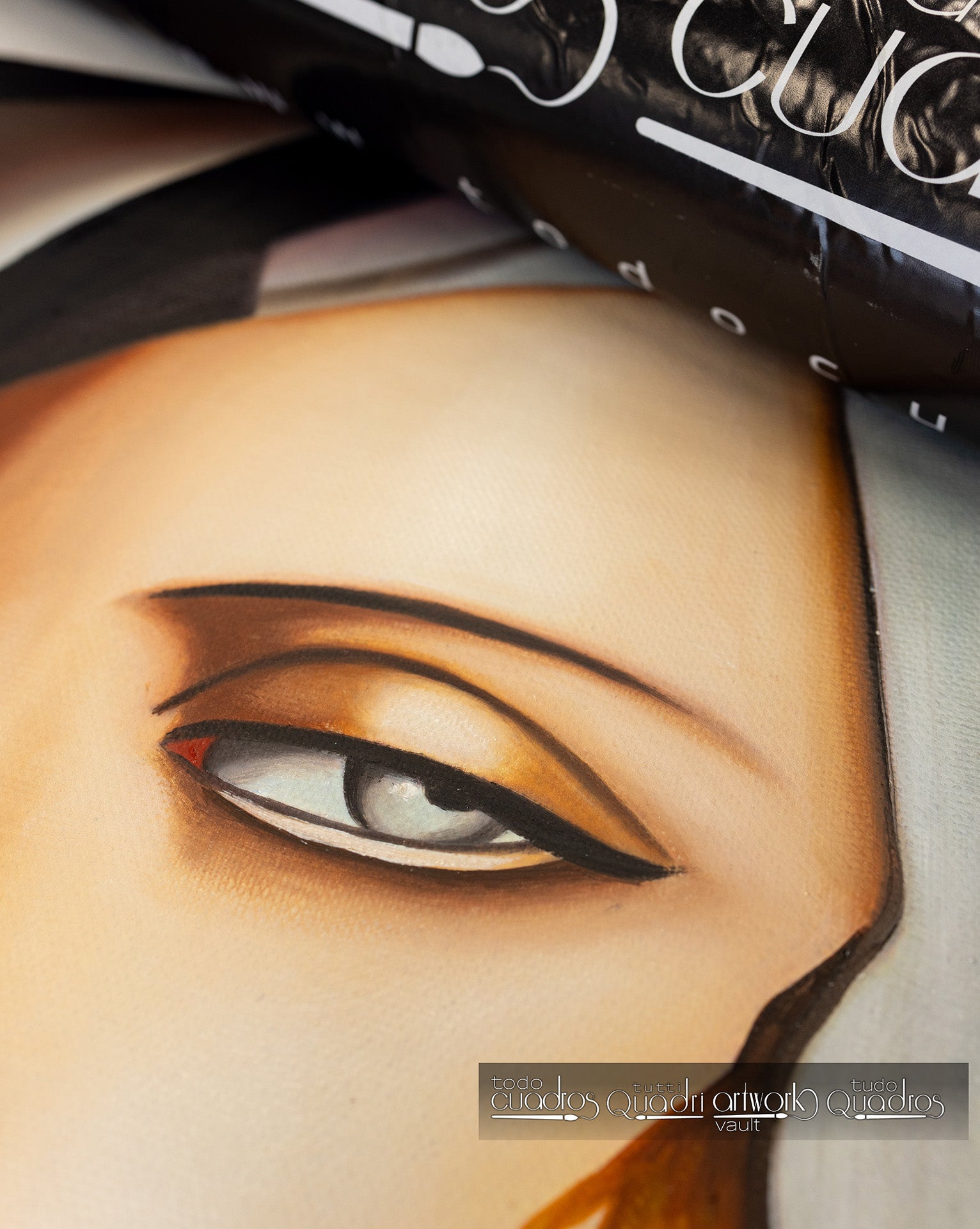 Autoportrait (Tamara in a Green Bugatti), Lempicka