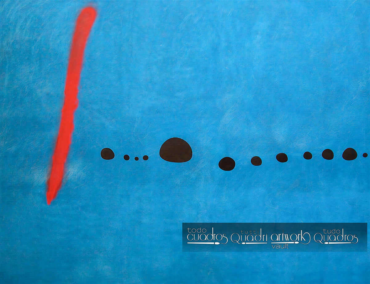 Blue II, Miró