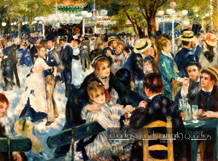 Dance at Le Moulin de la Galette, Renoir