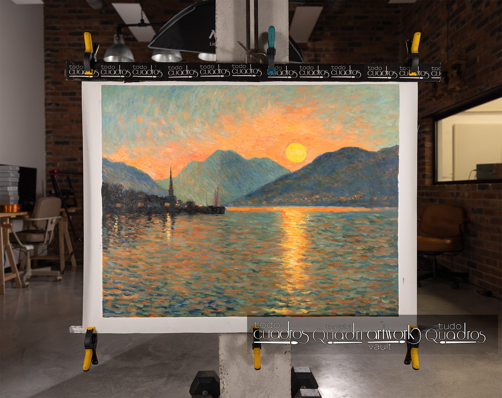 Eternal Twilight, Monet's style