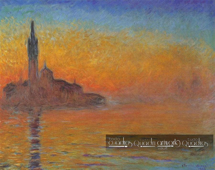 San Giorgio Maggiore at Dusk, Monet