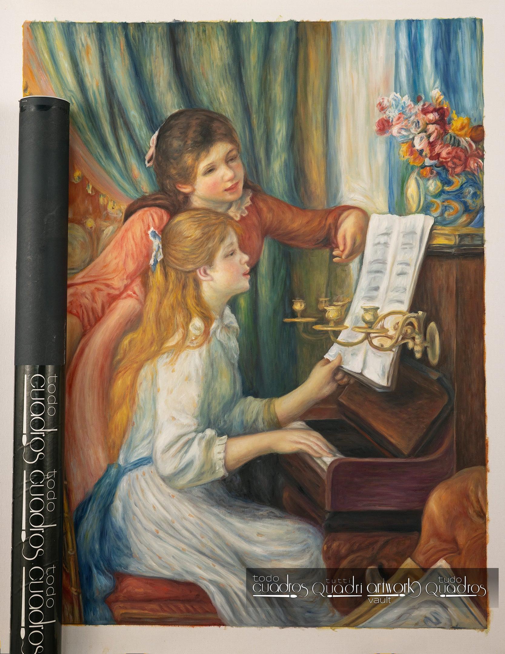 Two Young Girls at the Piano, Renoir