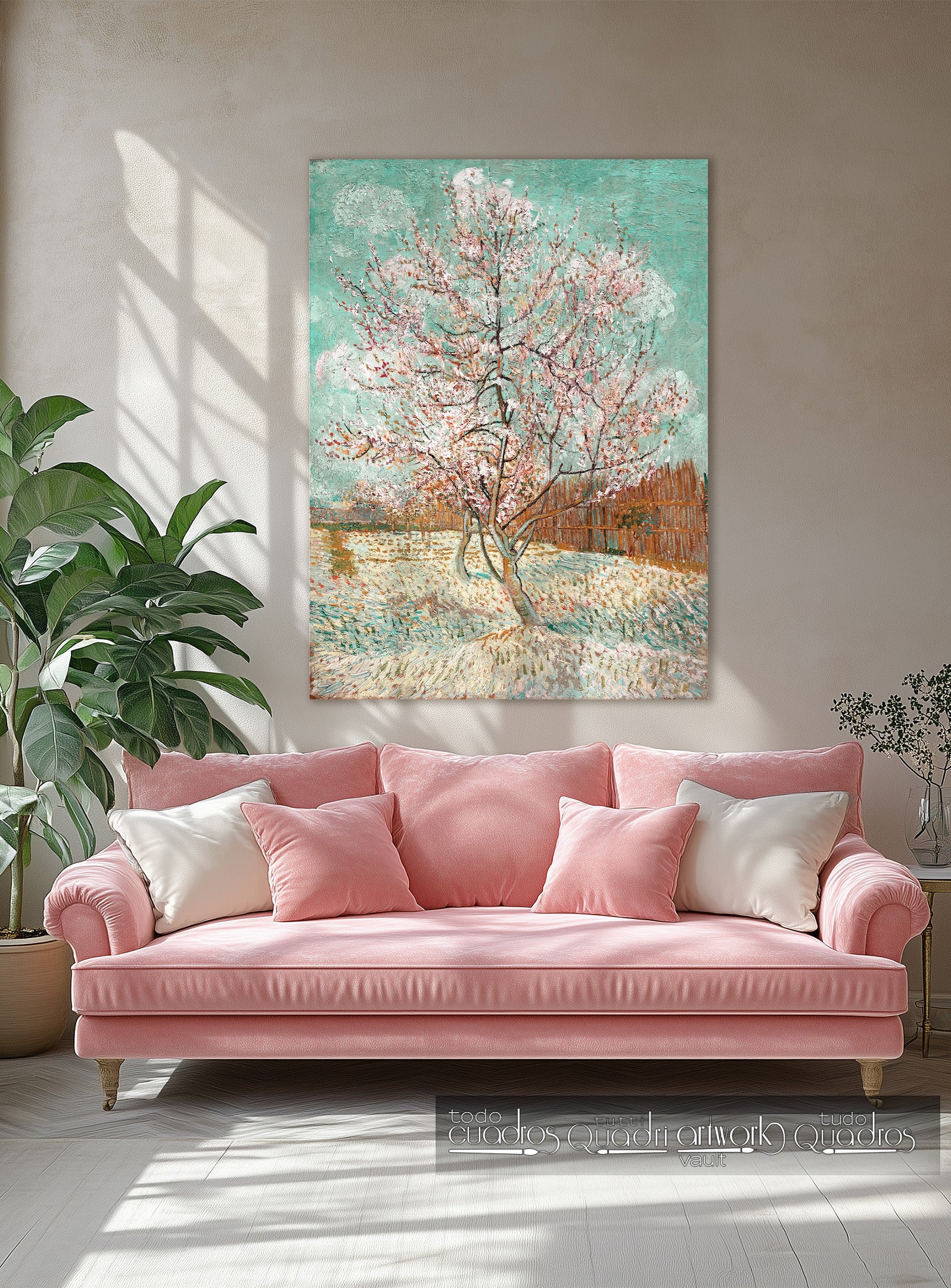Peach Tree in Blossom, Van Gogh
