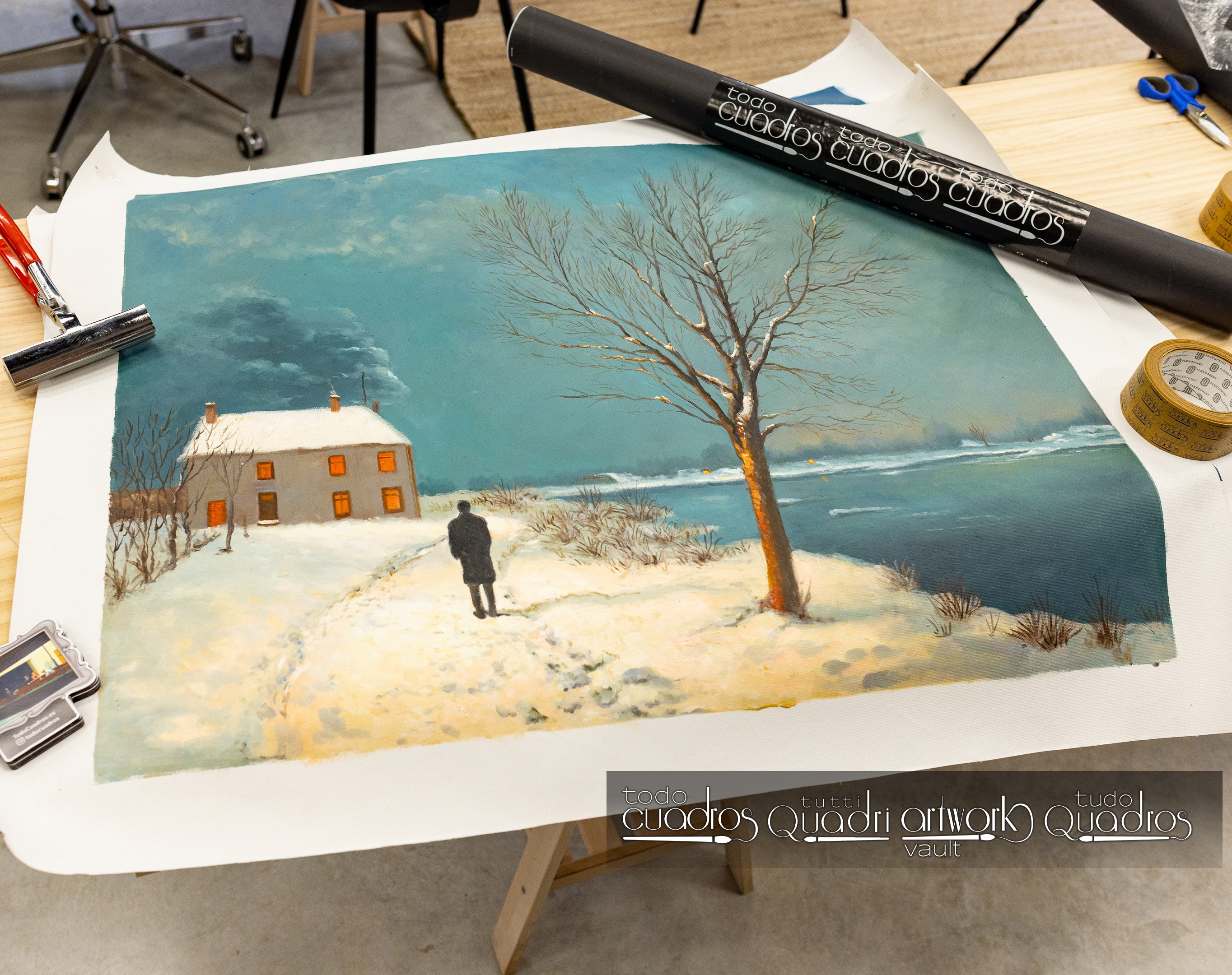 Where the road ends, Hopper style