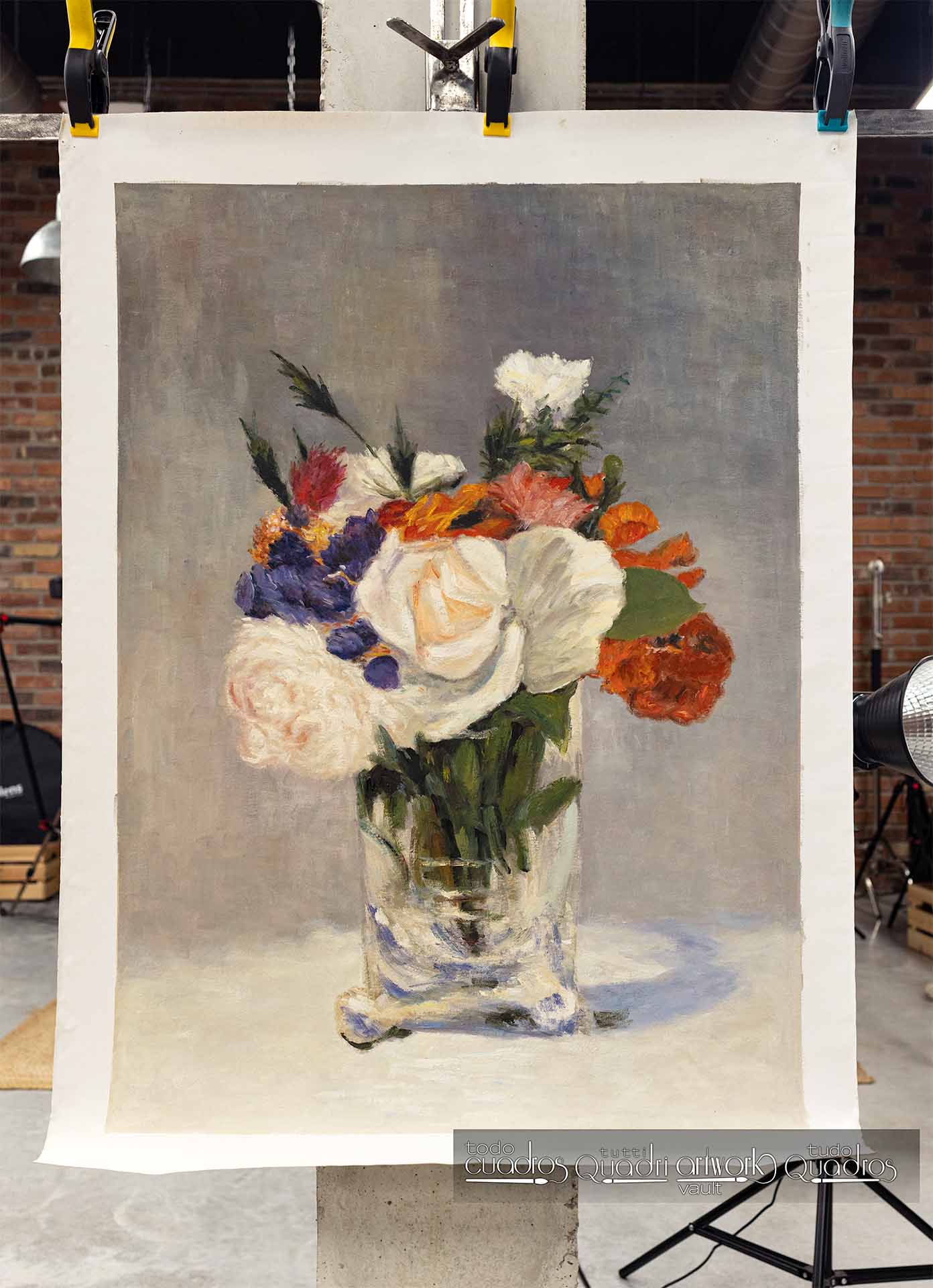 Flowers in a Crystal Vase, Manet