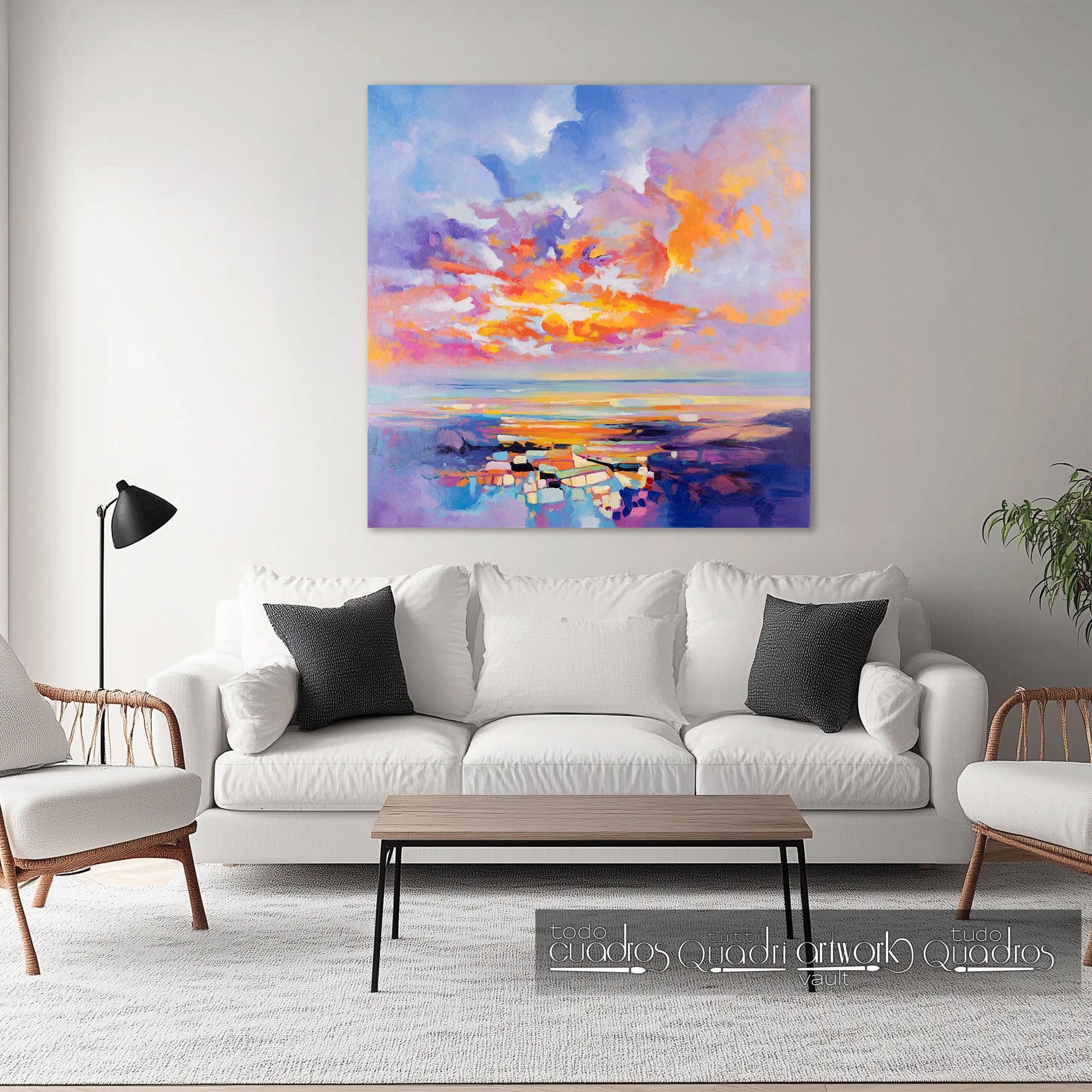 Twilight of Ibiza, oil