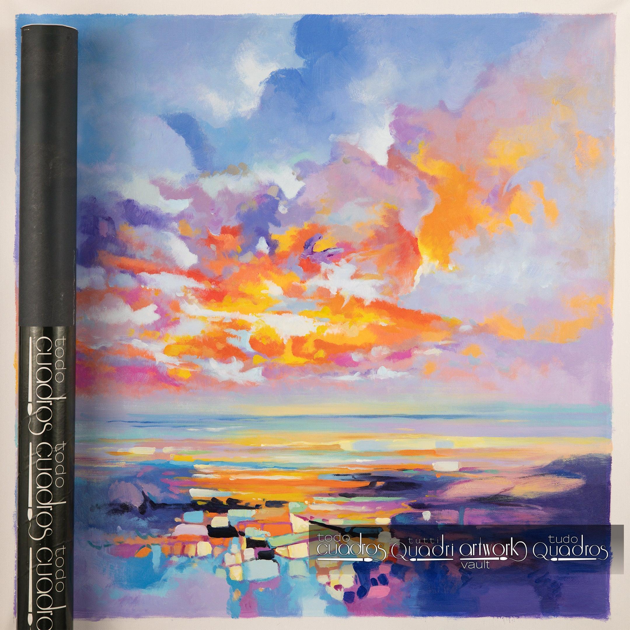 Twilight of Ibiza, oil