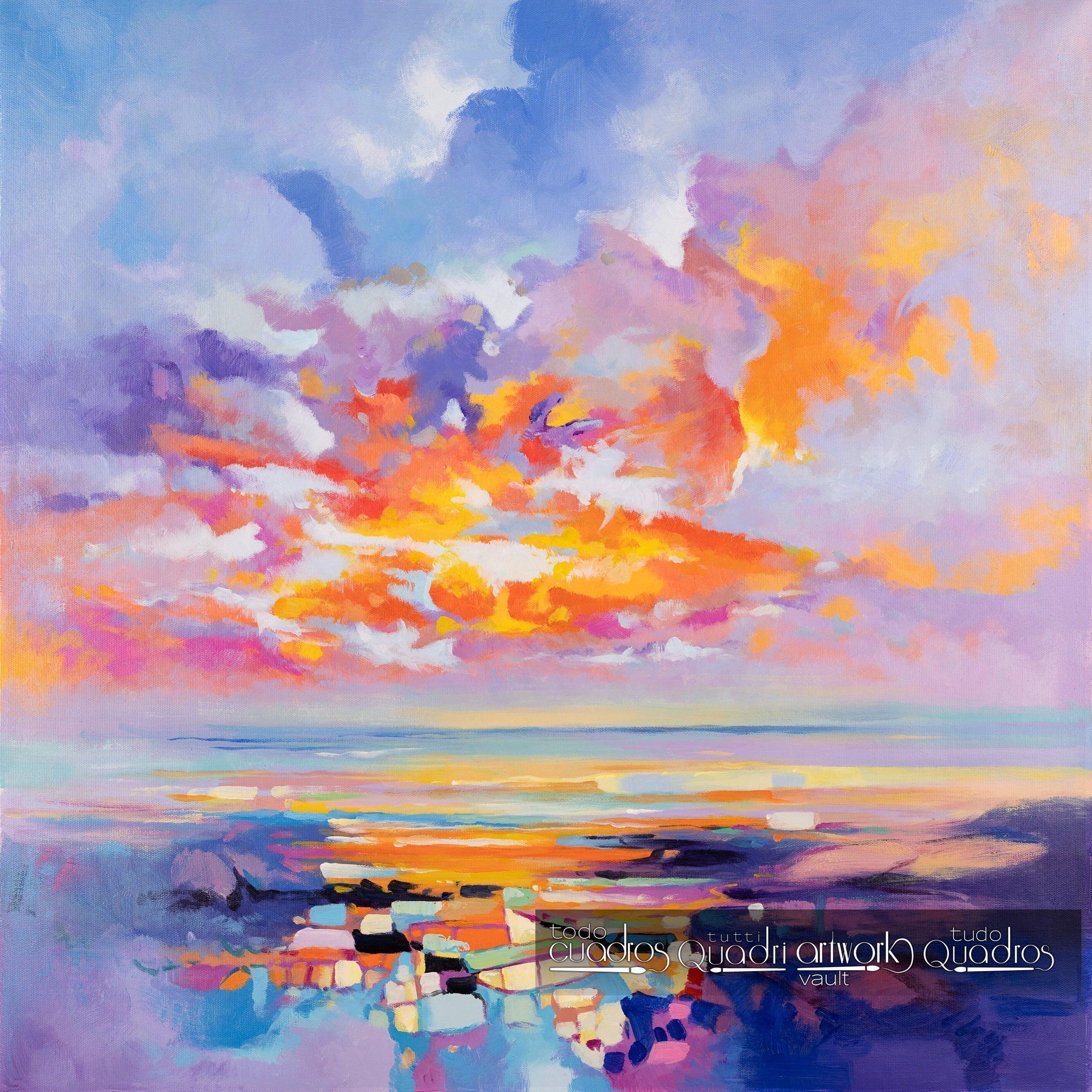 Twilight of Ibiza, oil