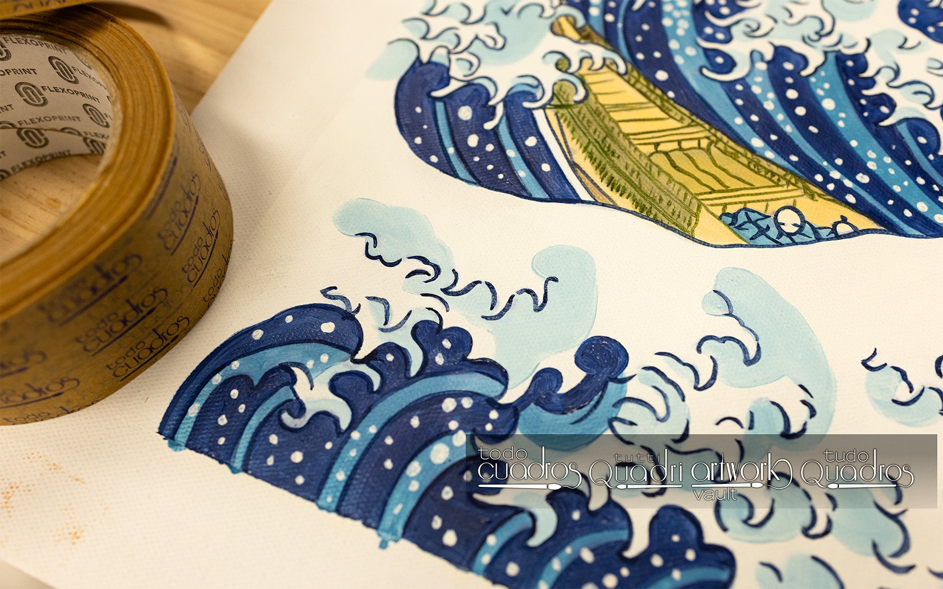 The Great Wave off Kanagawa, K. Housaki