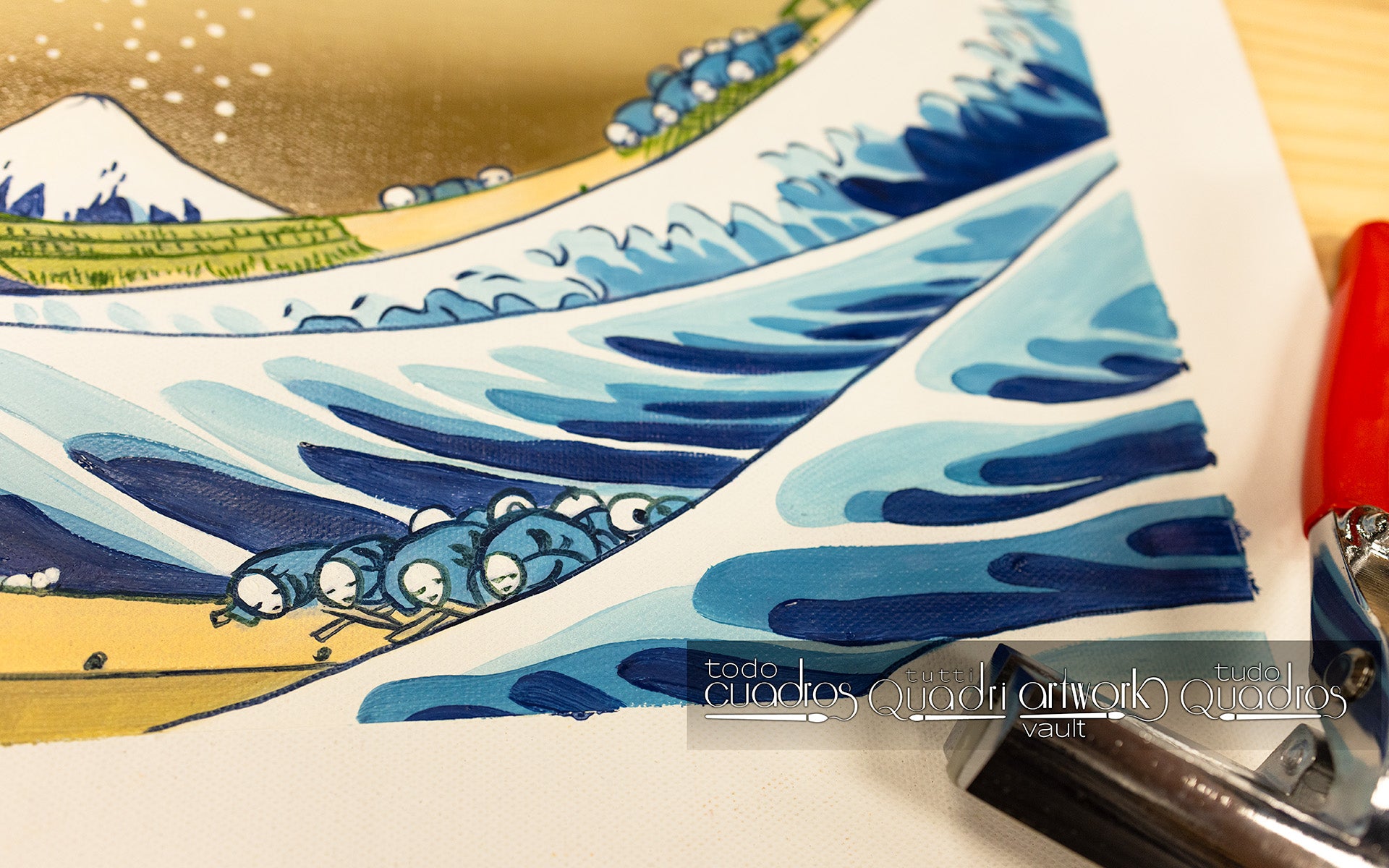 The Great Wave off Kanagawa, K. Housaki