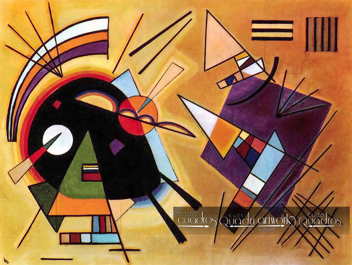 Black and Violet, Kandinsky
