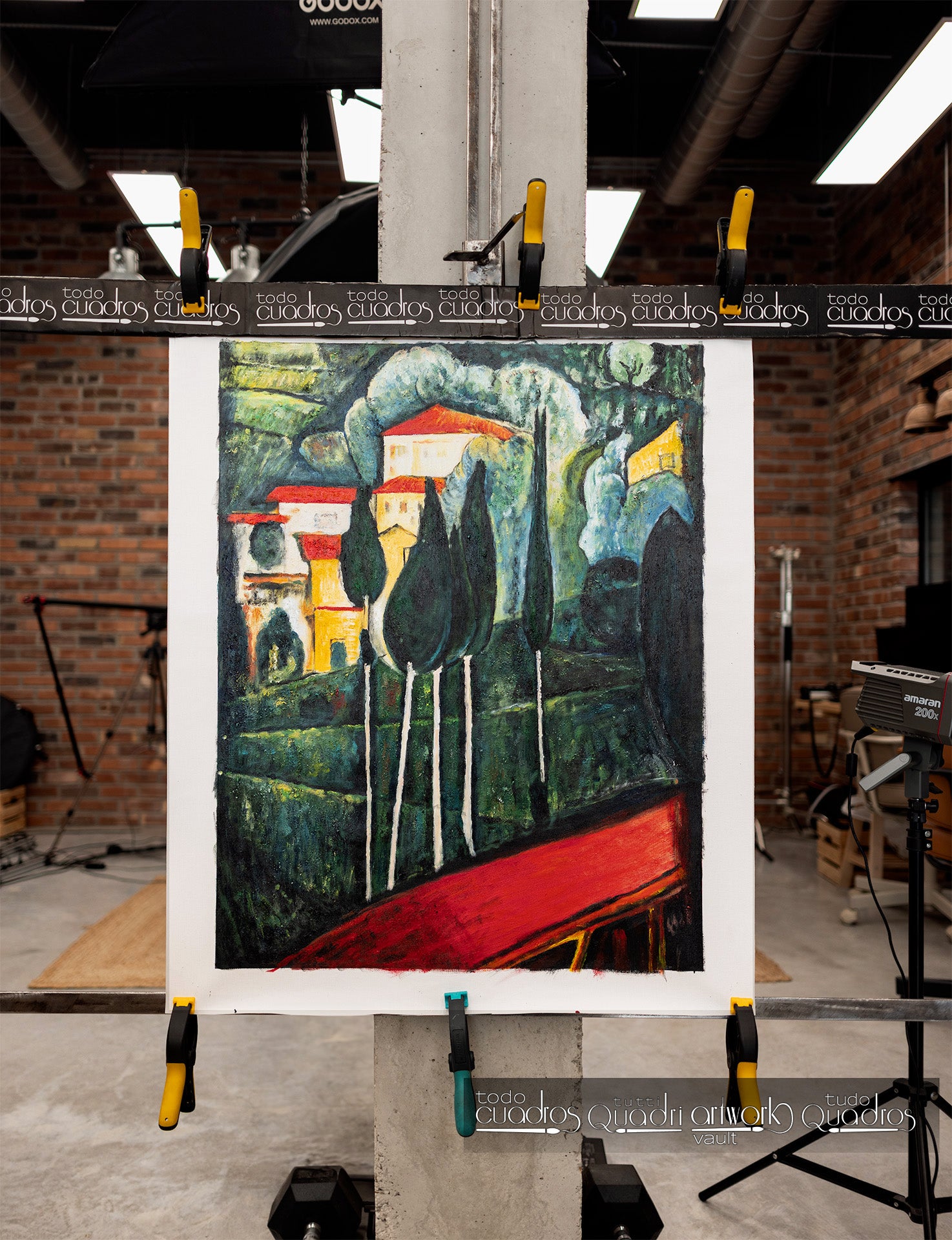 Landscape of the Midi, Modigliani