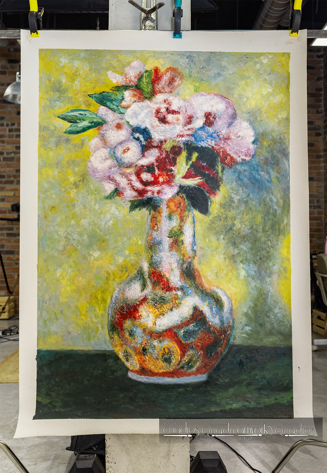 Bouquet in a Vase, Renoir