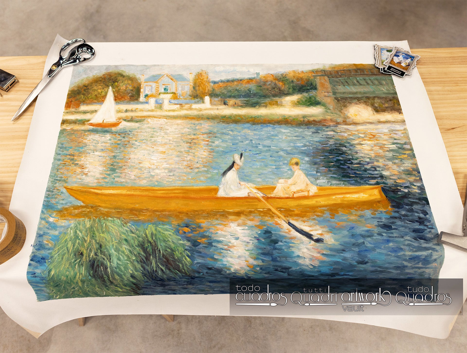 The Skiff, Renoir