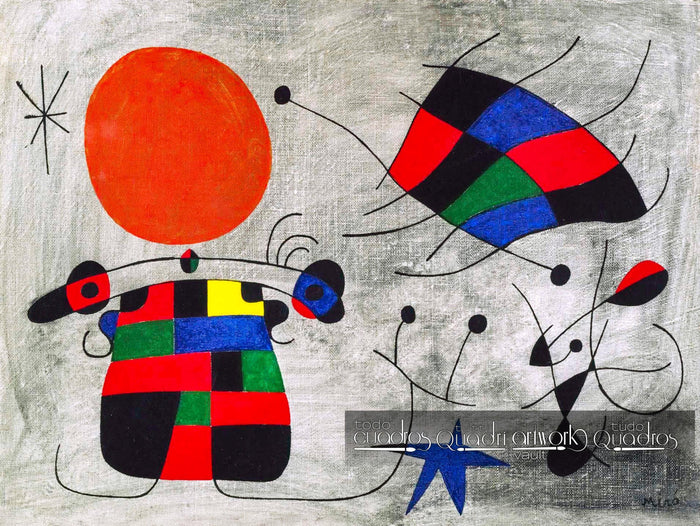The Smile of the Flamboyant Wings, Miró