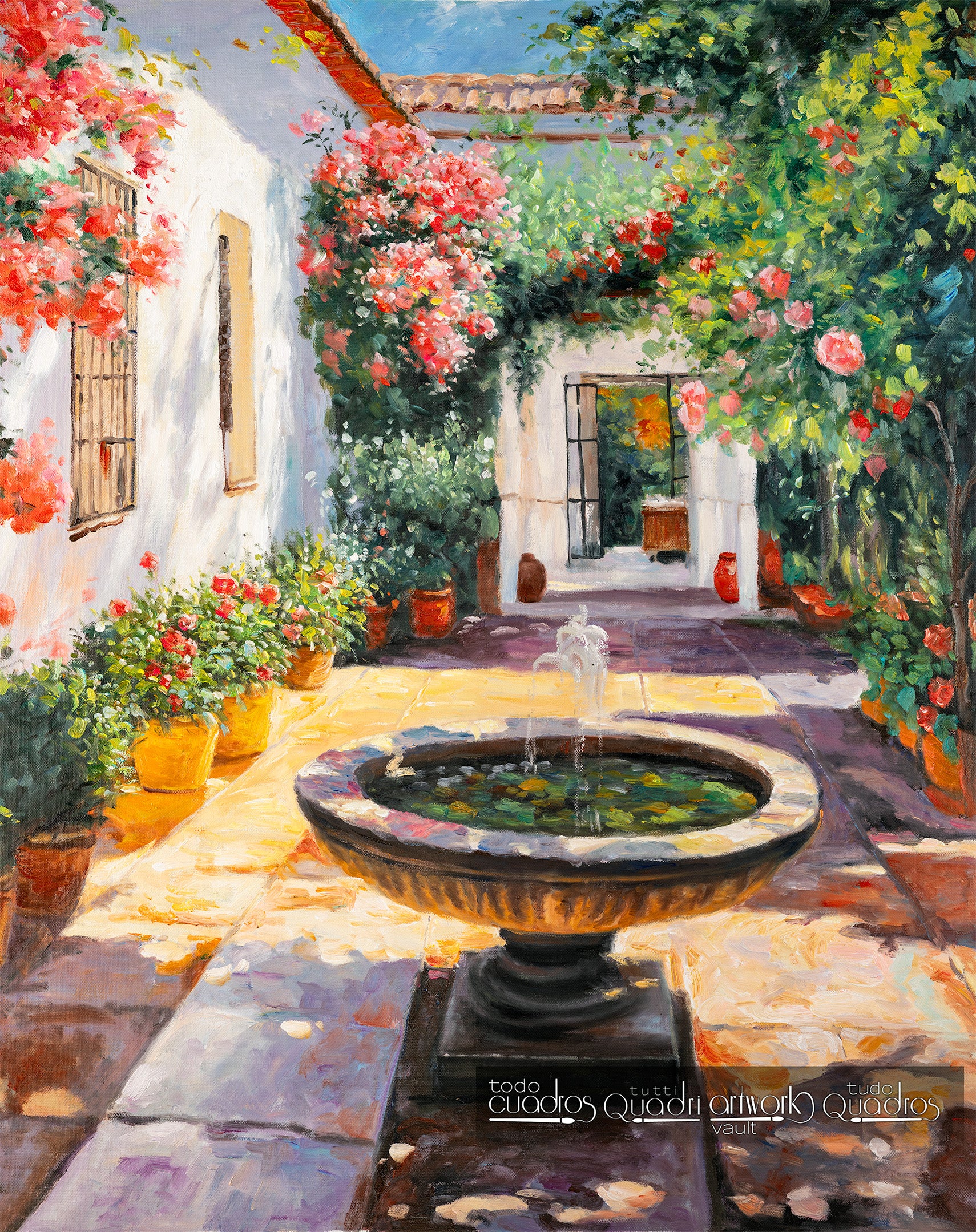 An Andalusian corner, Sorolla style