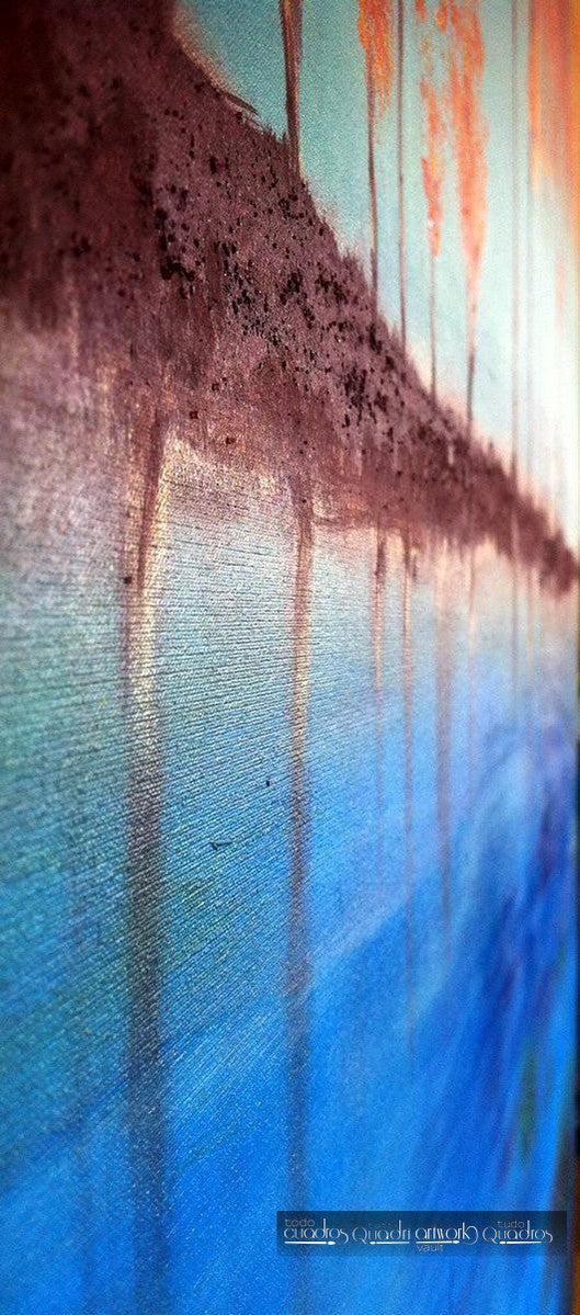 Painting "The Blue Lake" <br /> A. Croxatto