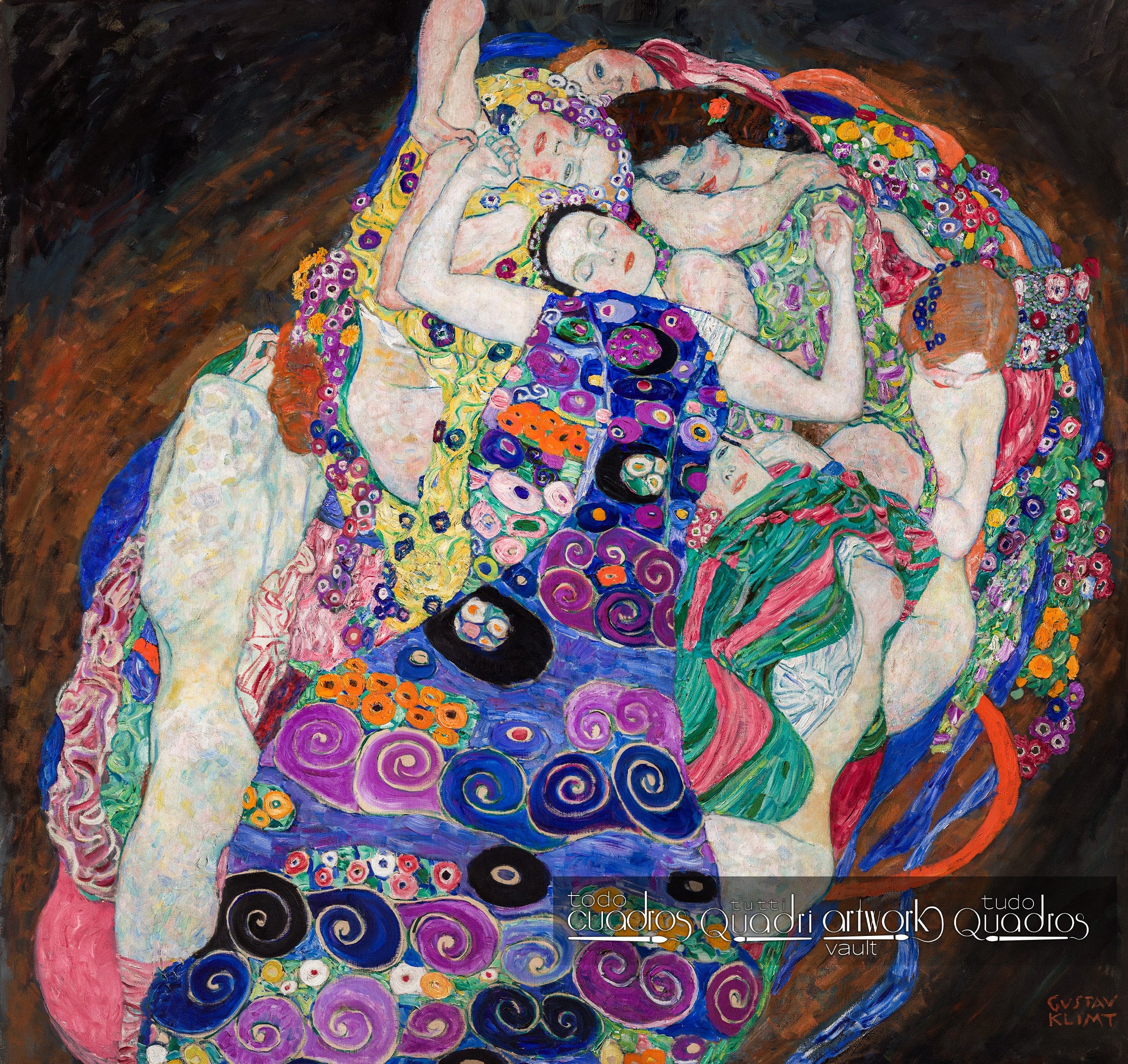 The Virgin, Klimt