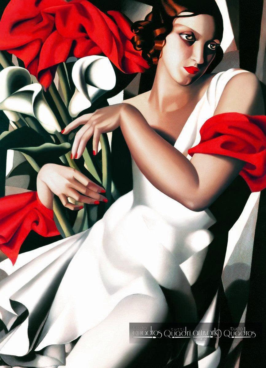 Tamara de Lempicka - Portrait Ira Perrot Oil Painting Reproduction on hotsell canvas Handarbeit Ölgemälde Art Deco DE1 wgz150 lq55a28