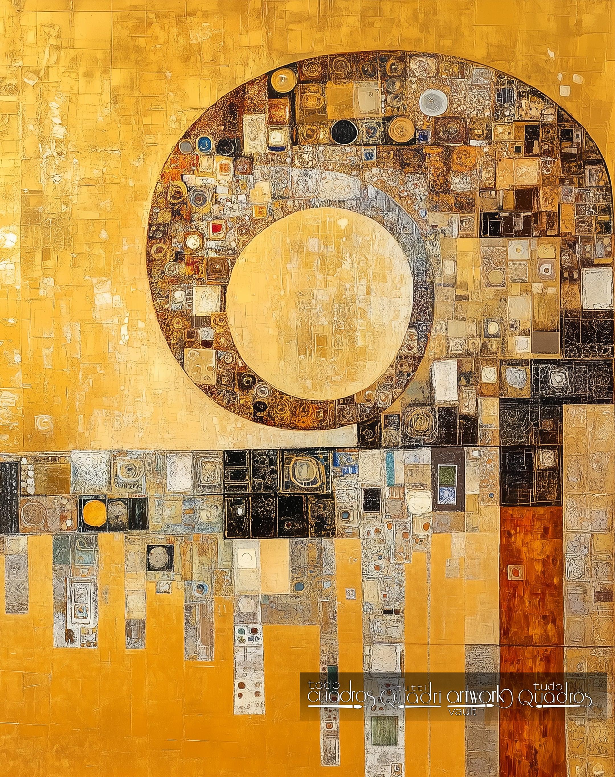 Golden Echoes, Klimt style