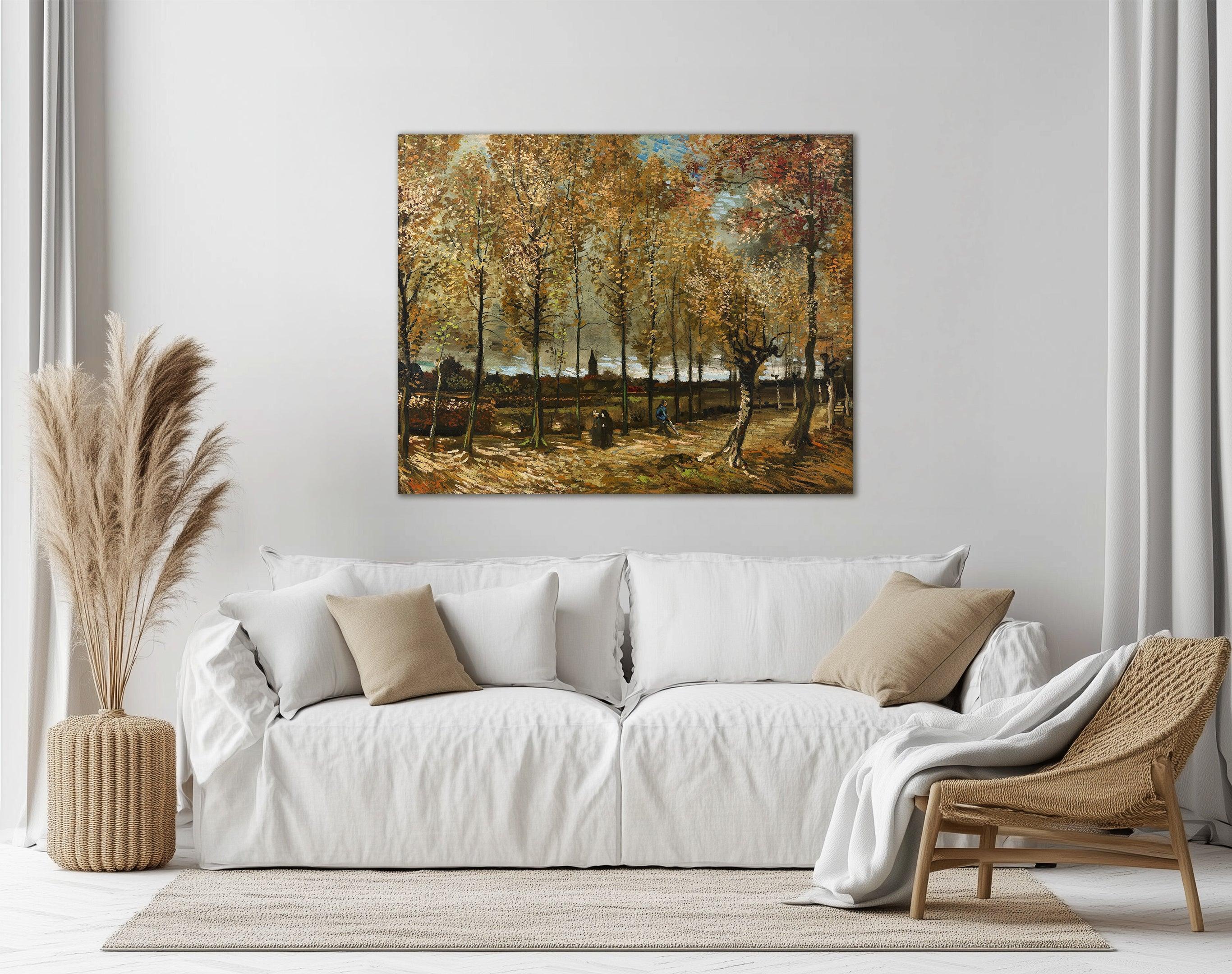 Poplars near Nuenen, Van Gogh