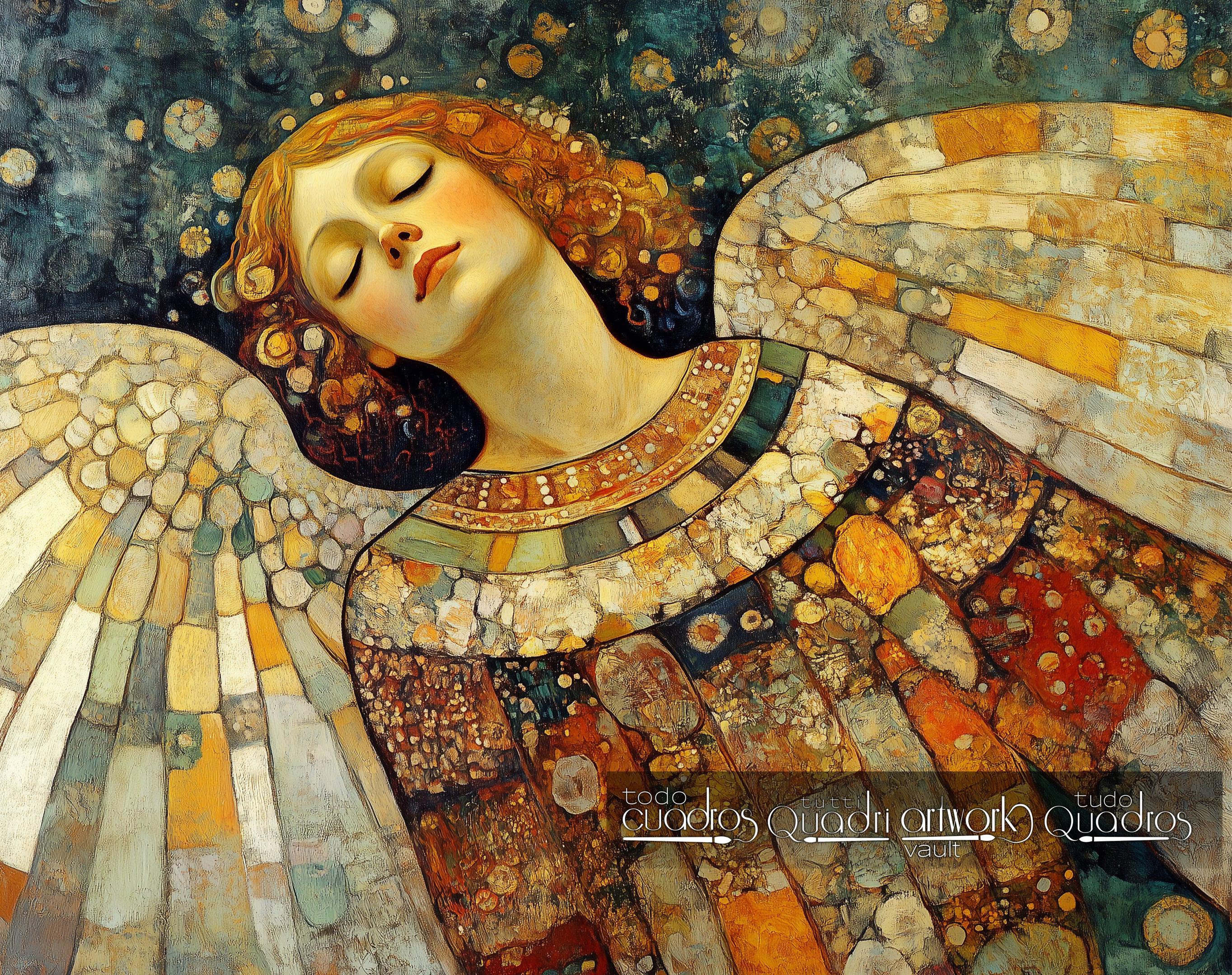 Angel of Dreams, Klimt style