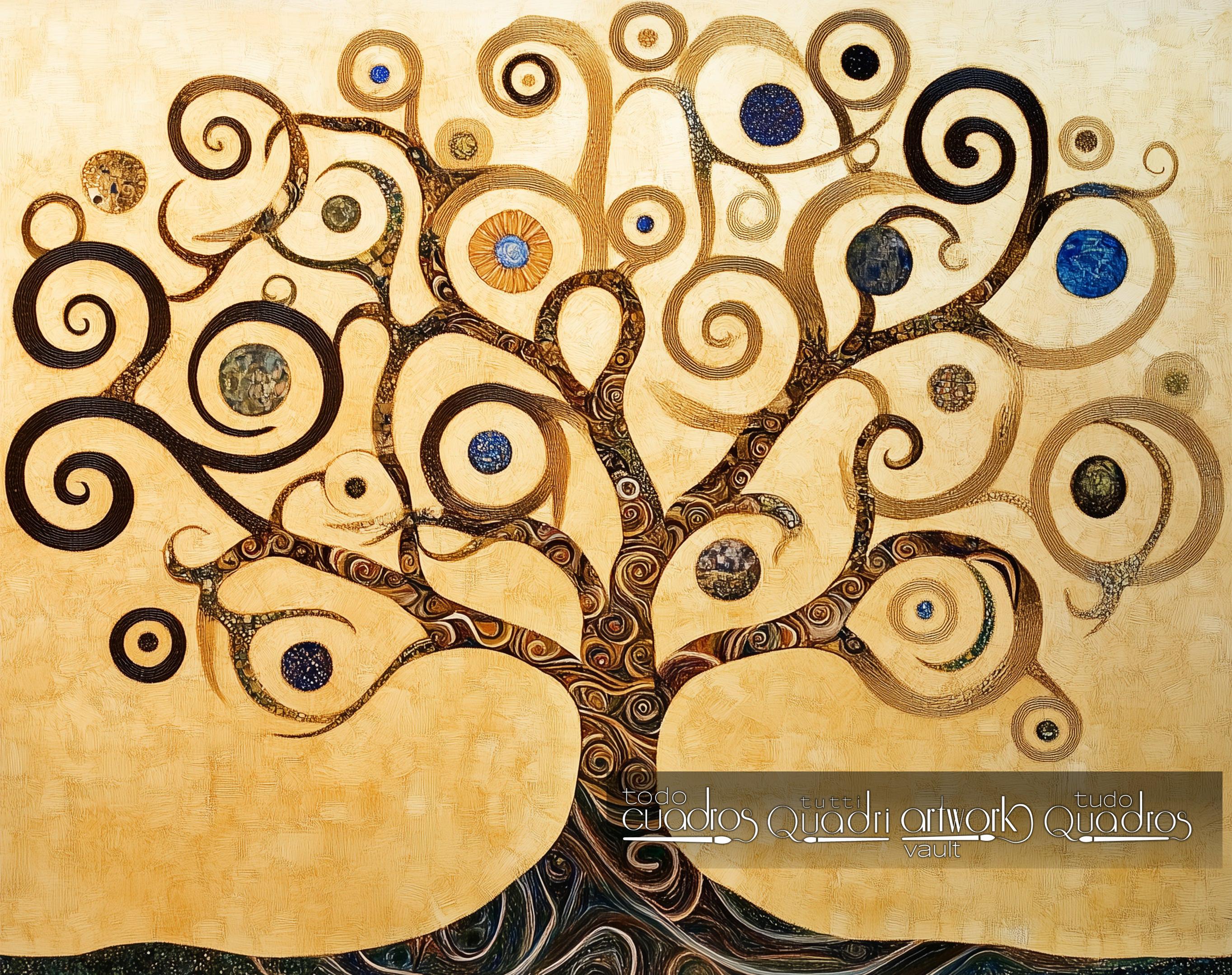 The Eternal Tree, Klimt style