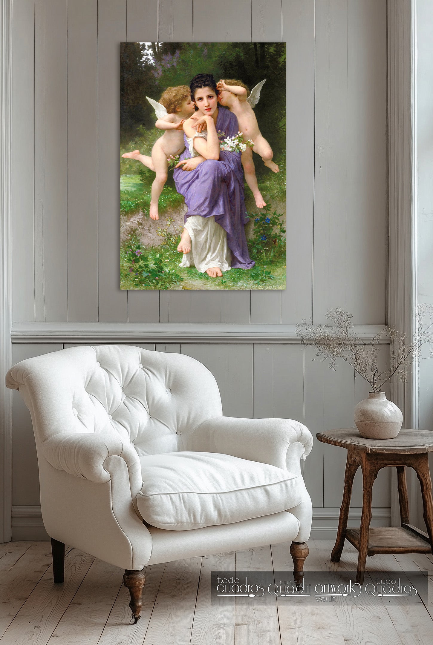 Songs of Spring, Bouguereau