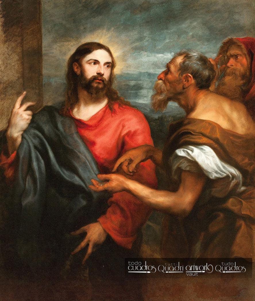 Christ of the Coin. Anton Van Dyck