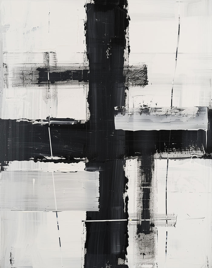 Intersection in Black and White