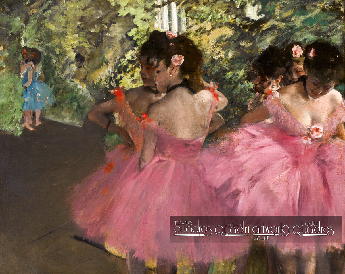 Dancers in Pink, Degas