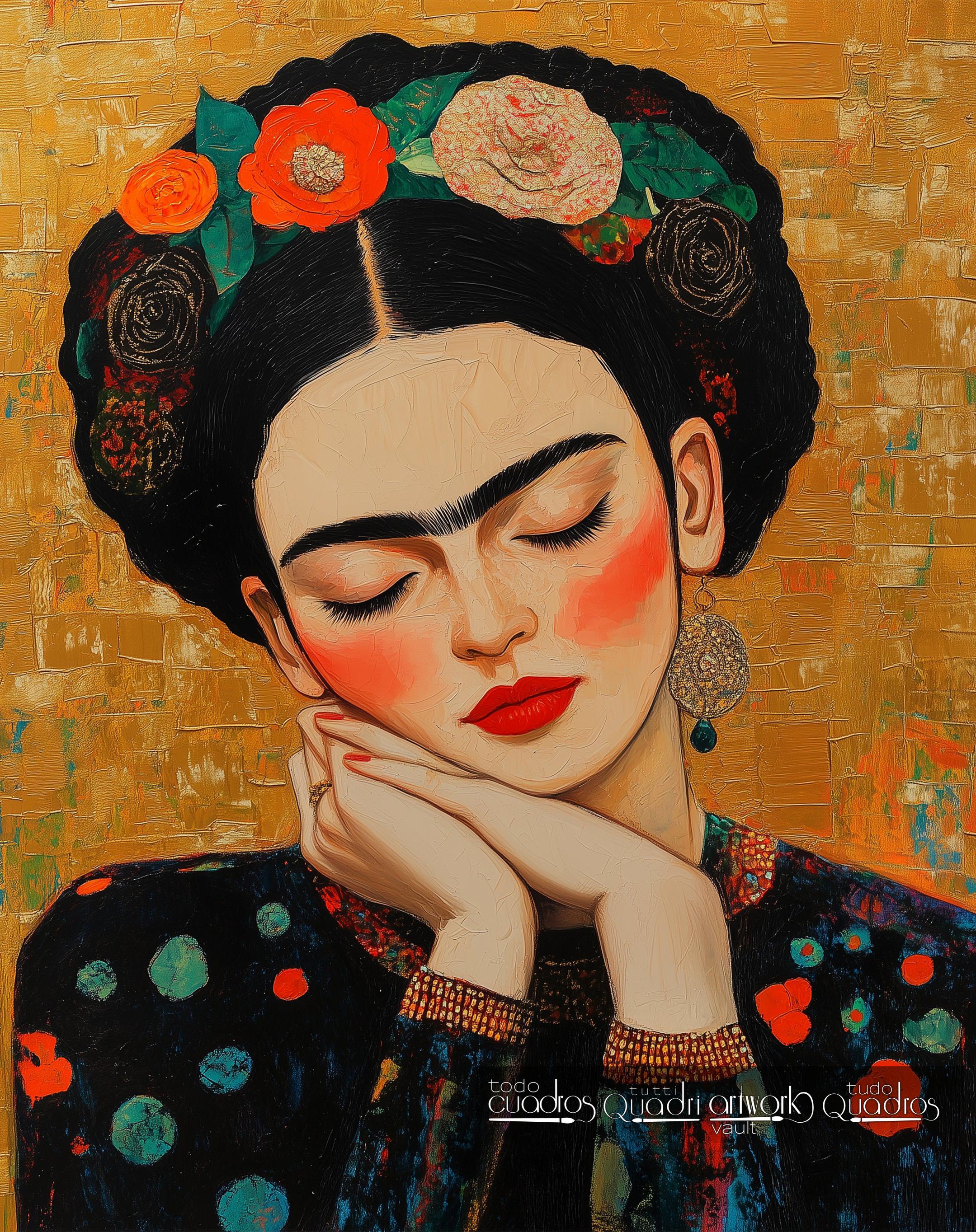 Frida and the Modernist Radiance, Klimt Style