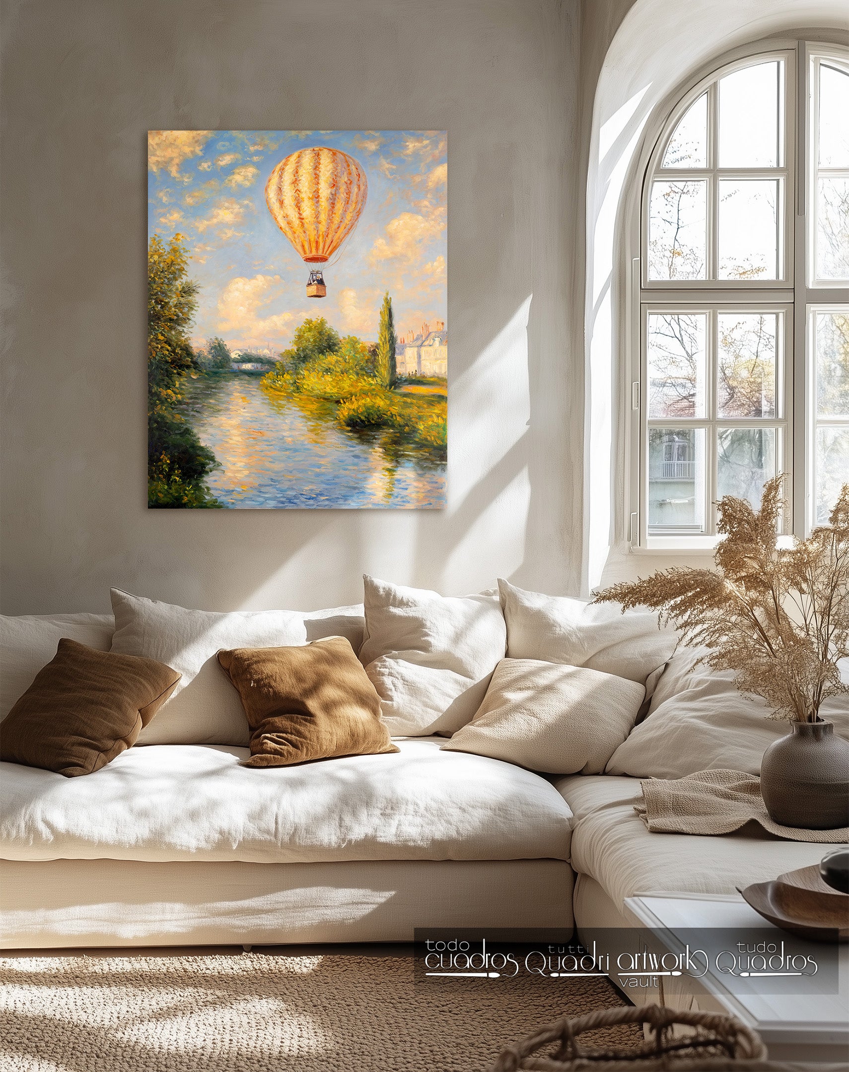 Journey through the clouds, Monet style