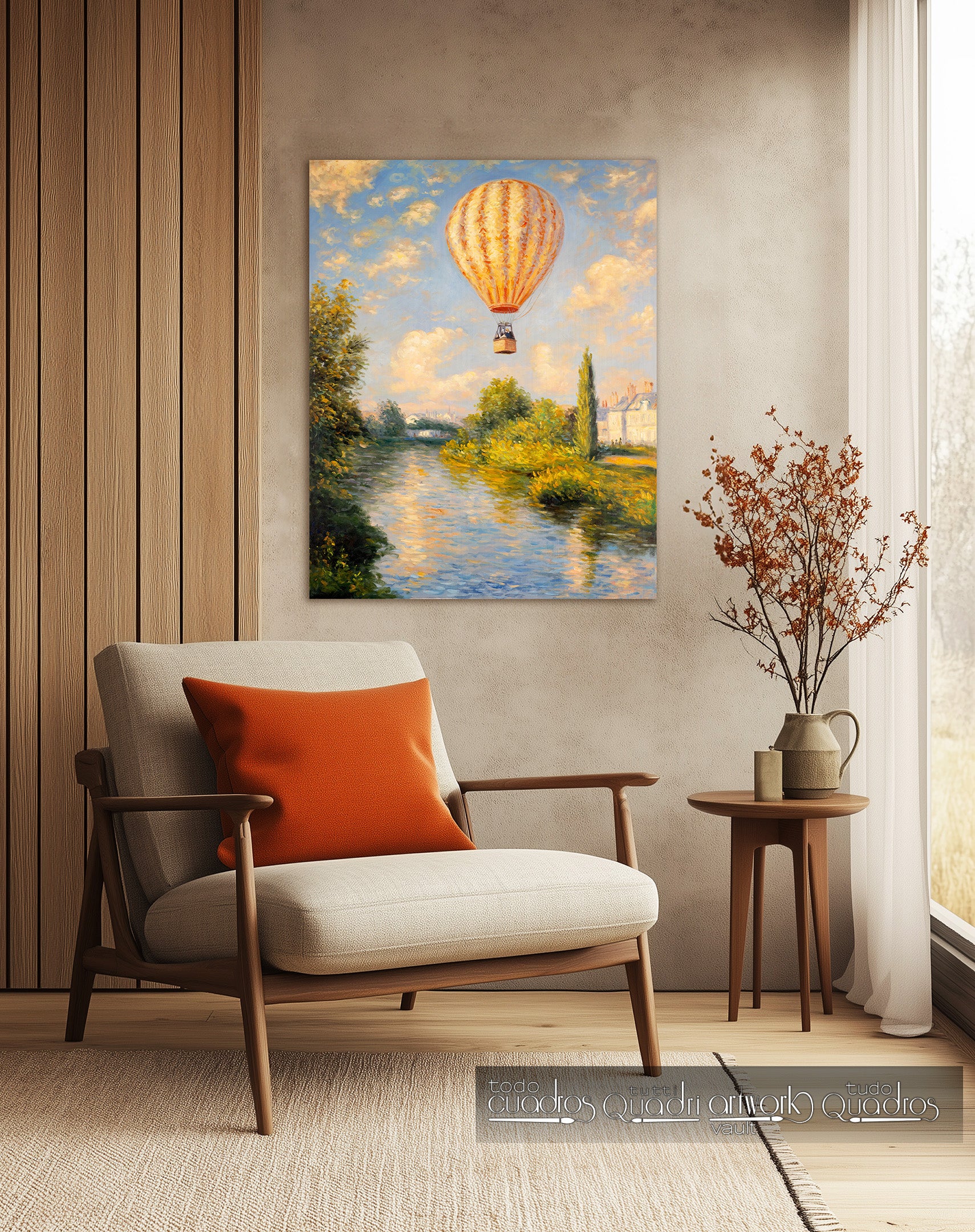 Journey through the clouds, Monet style