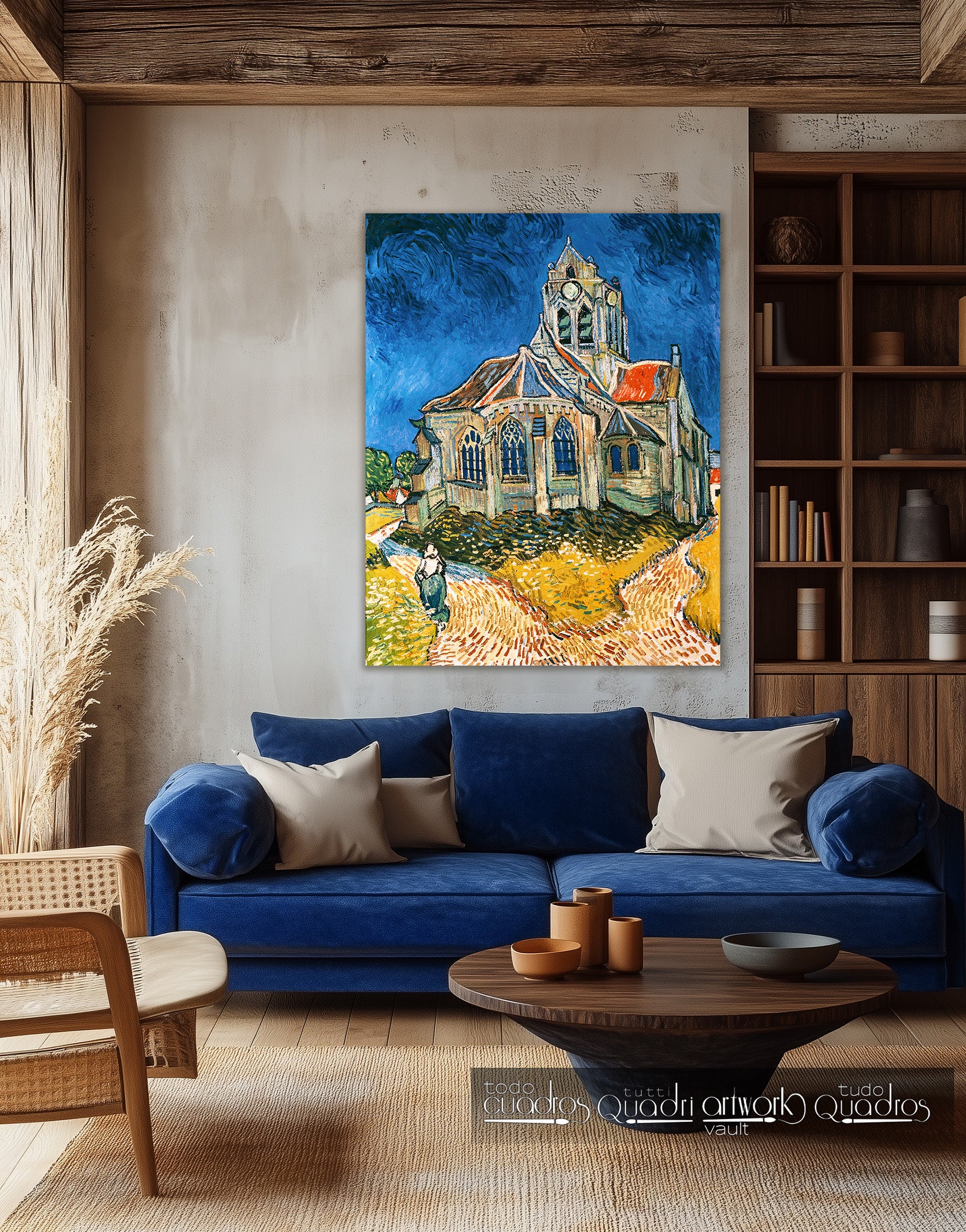 The Church at Auvers, Van Gogh