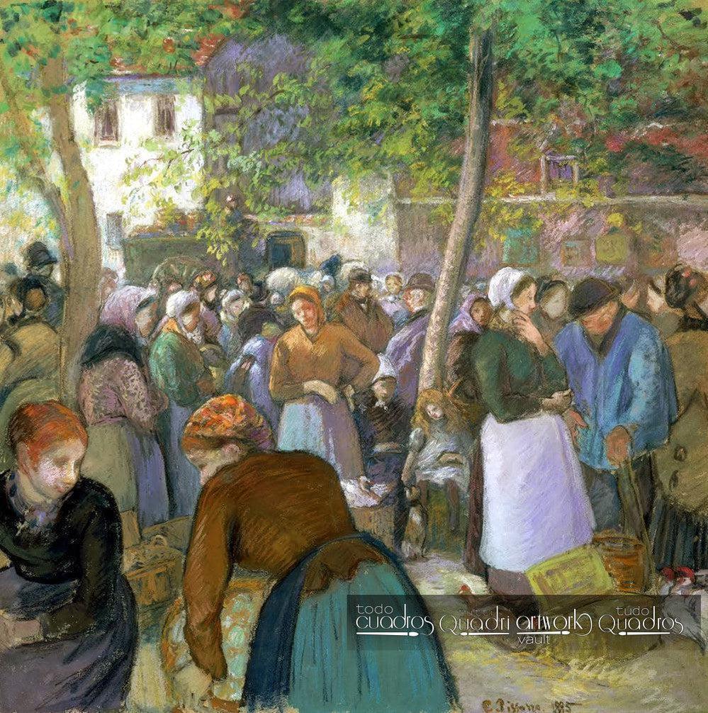 Poultry Market at Gisors, Pissarro