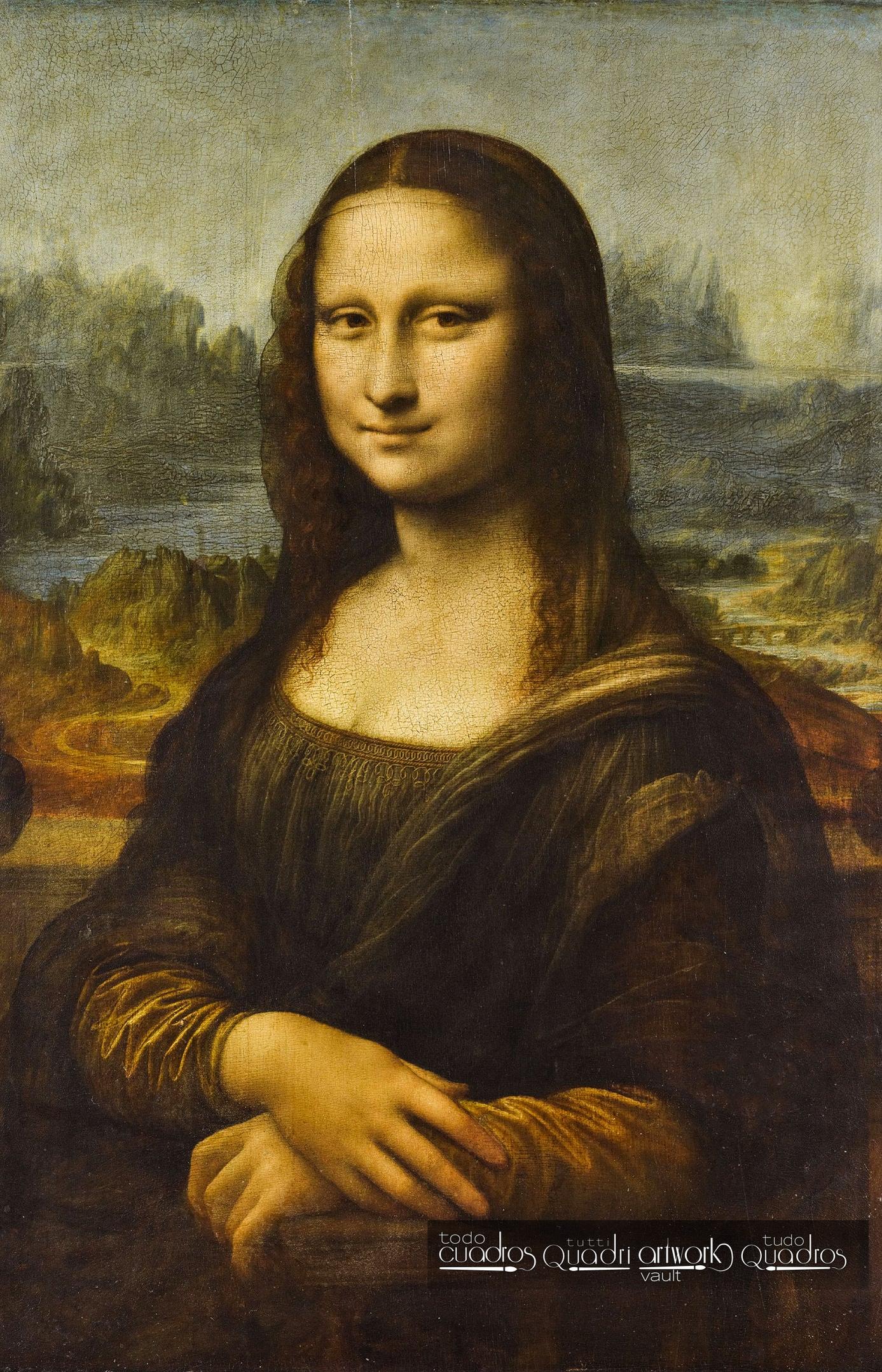 The Mona Lisa, Leonardo da Vinci