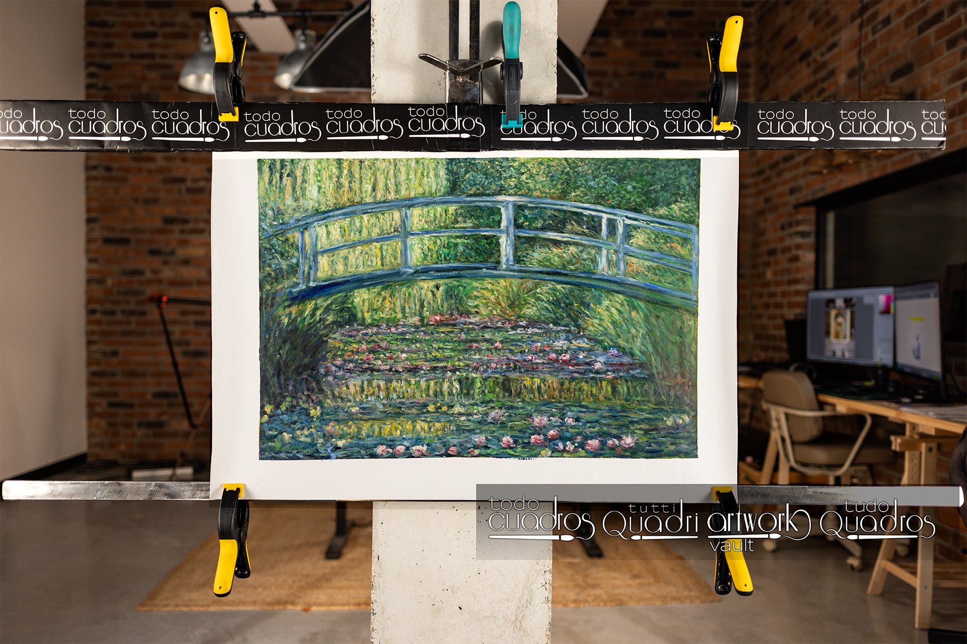 Water-Lily Pond, Symphony in Green, Monet