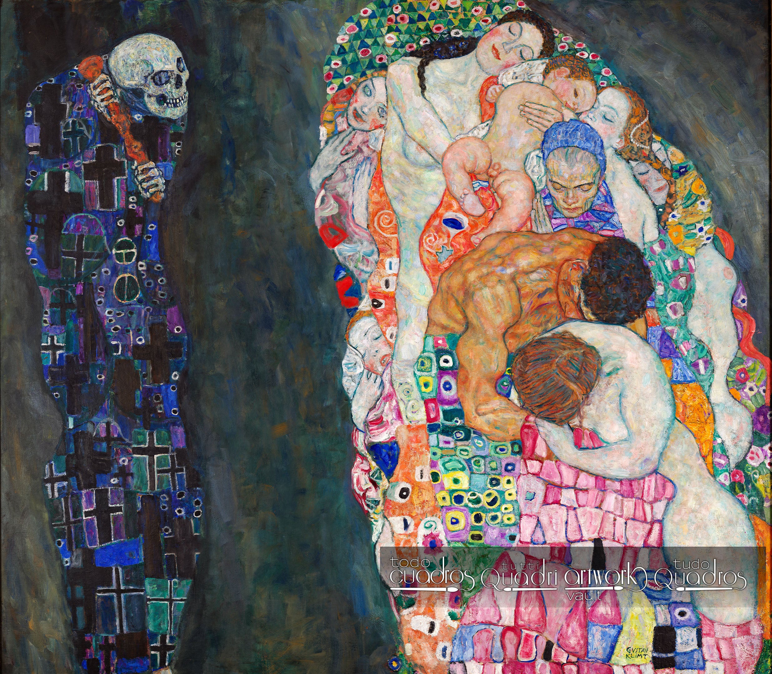 Death and Life, Klimt