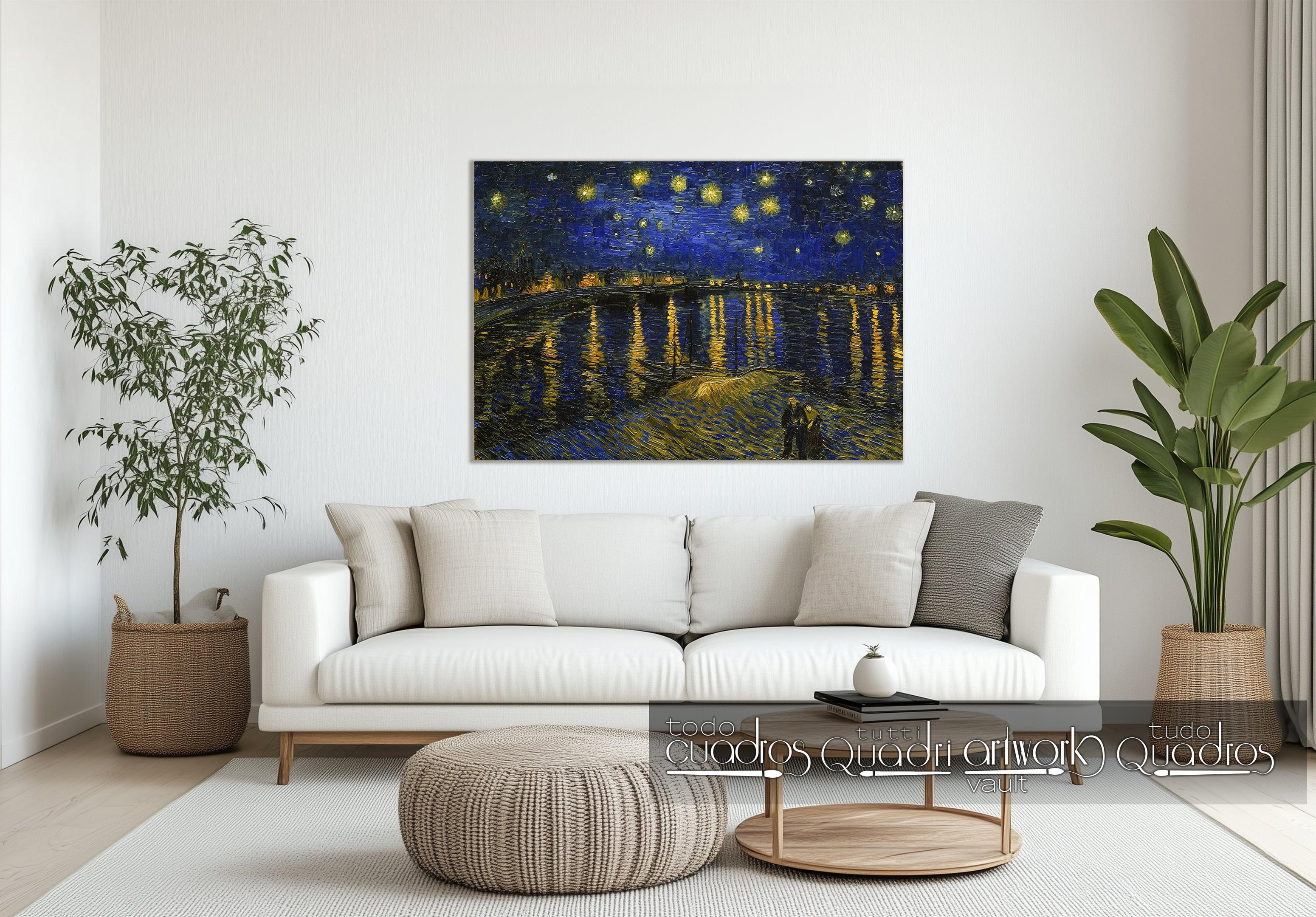 Starry Night over the Rhone, Van Gogh