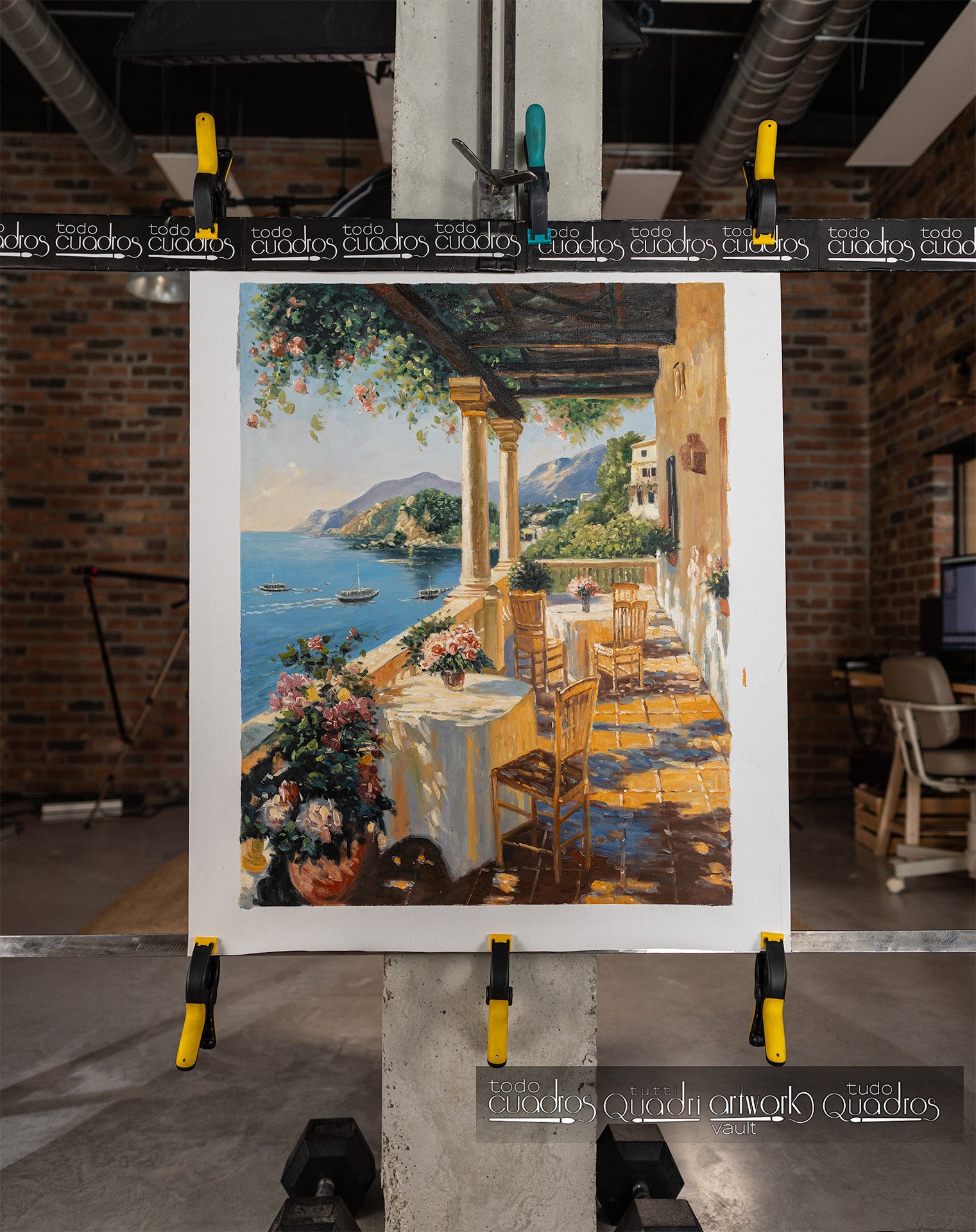 In the shelter of the sun, Sorolla style