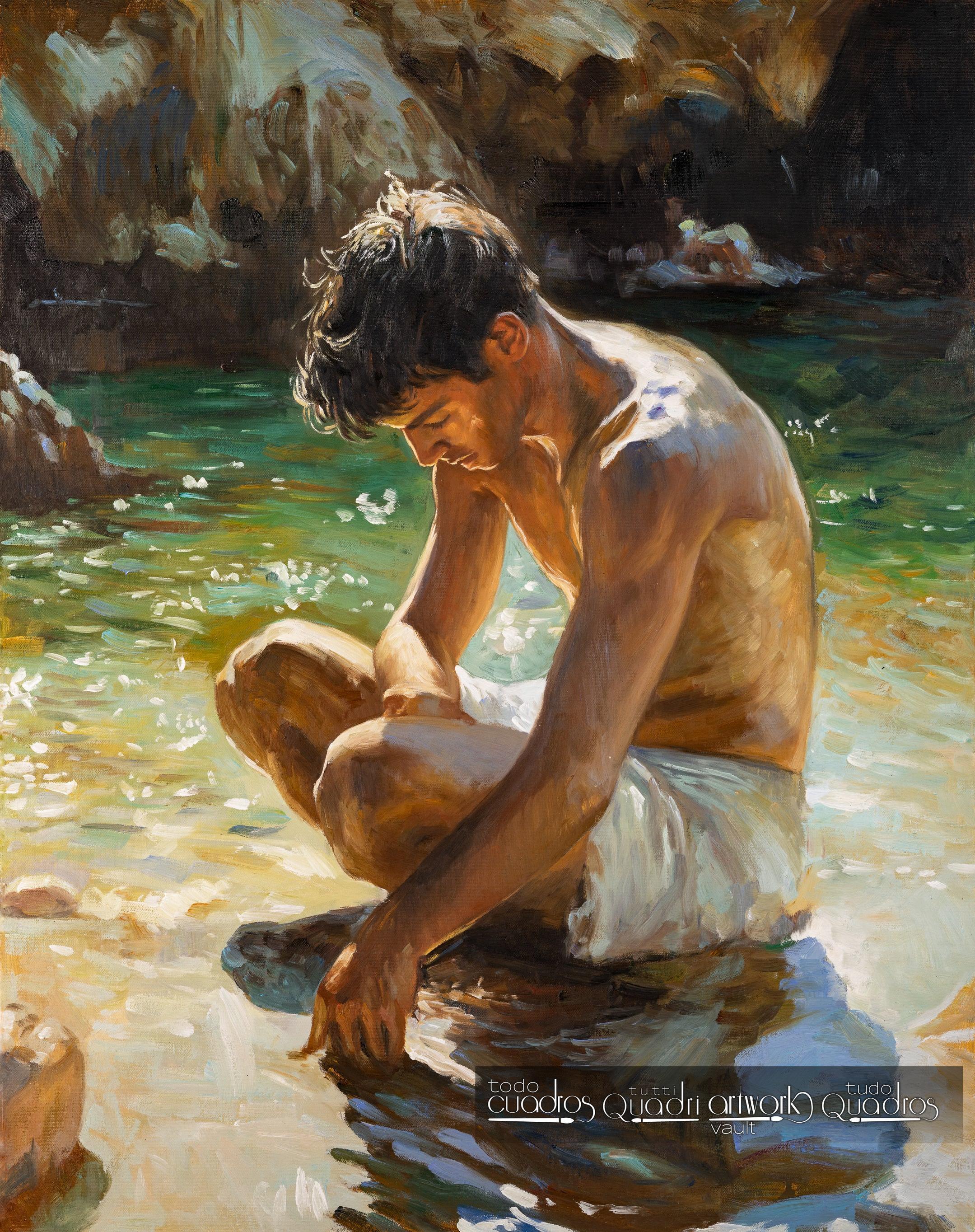 Under the cove’s sun, Sorolla style