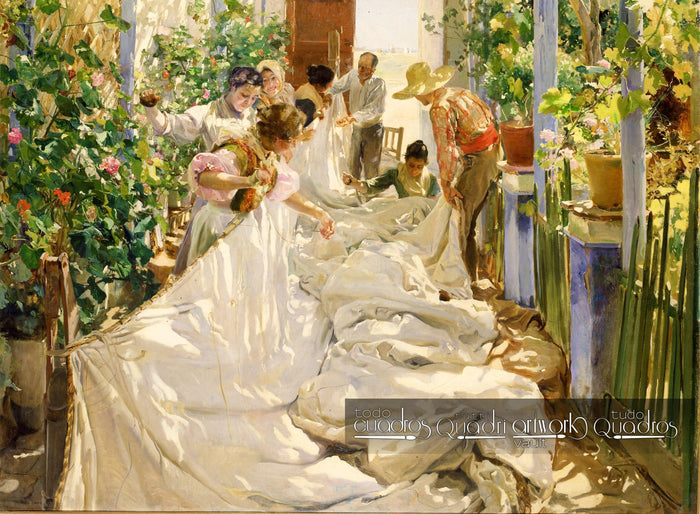 Sewing the Sail, Sorolla