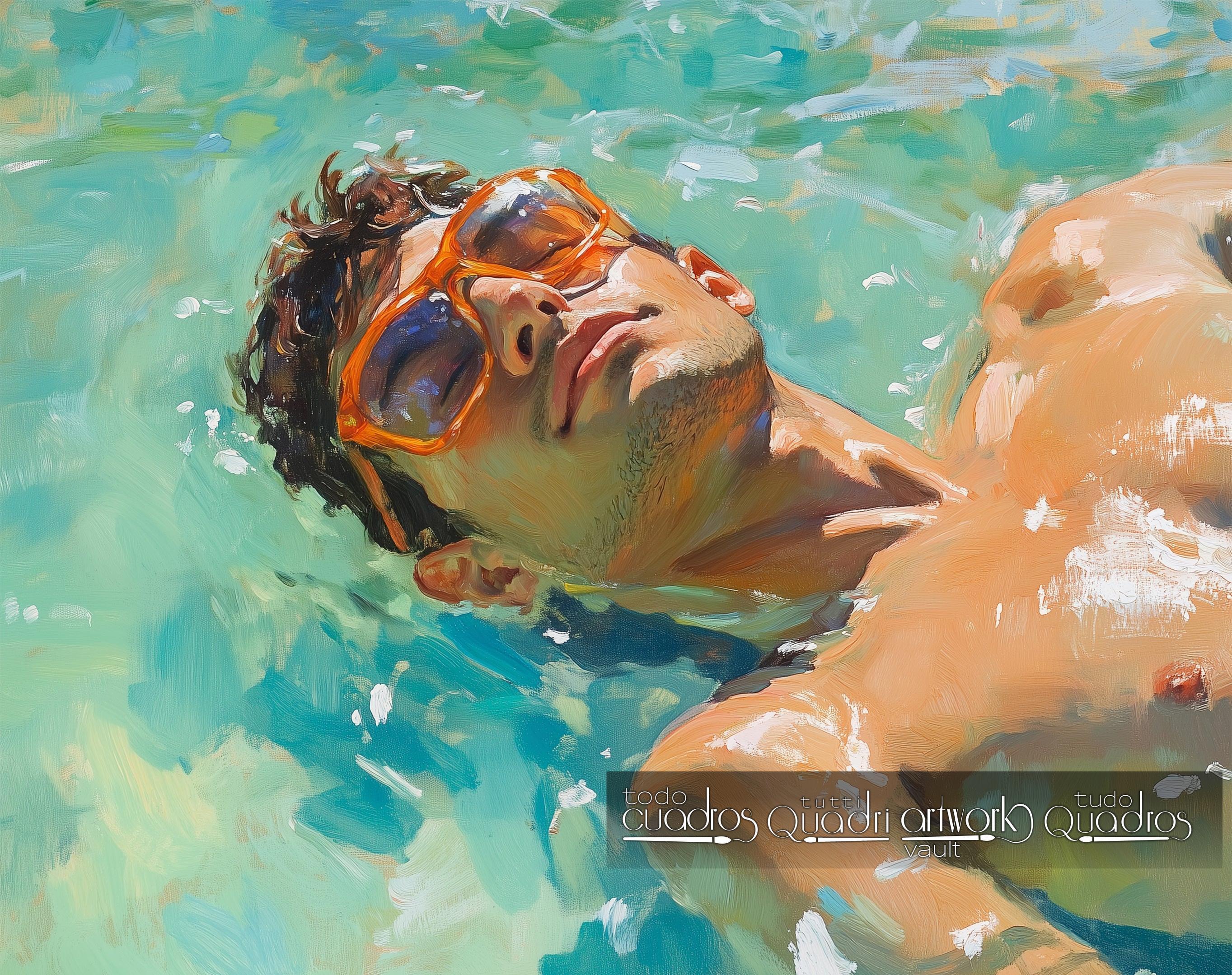 Floating calm, Sorolla style