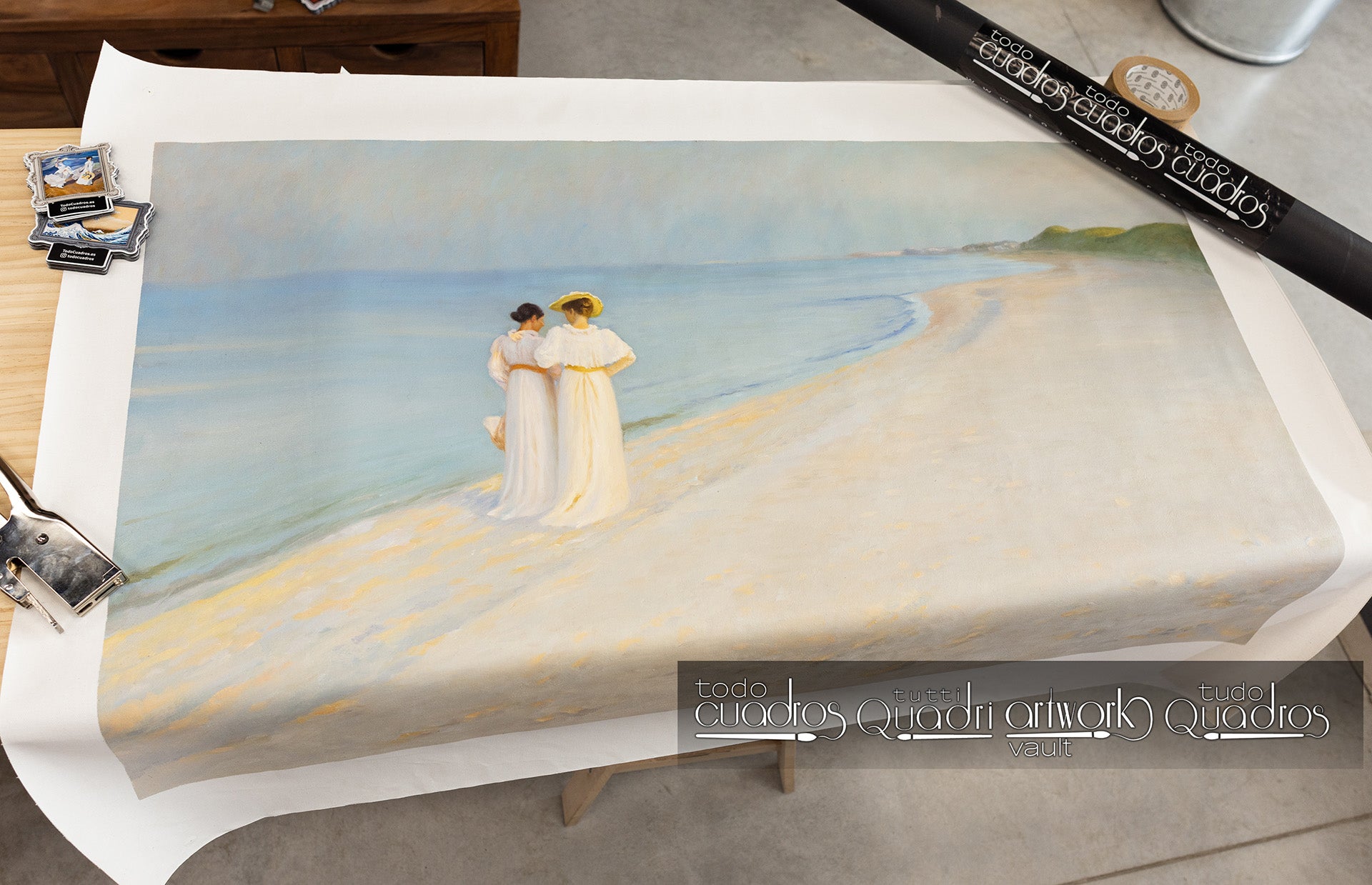 Summer Evening on Skagen's Southern Beach, P. S. Krøyer