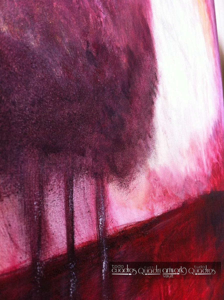 Painting "Red Line" <br /> A. Croxatto (2015)