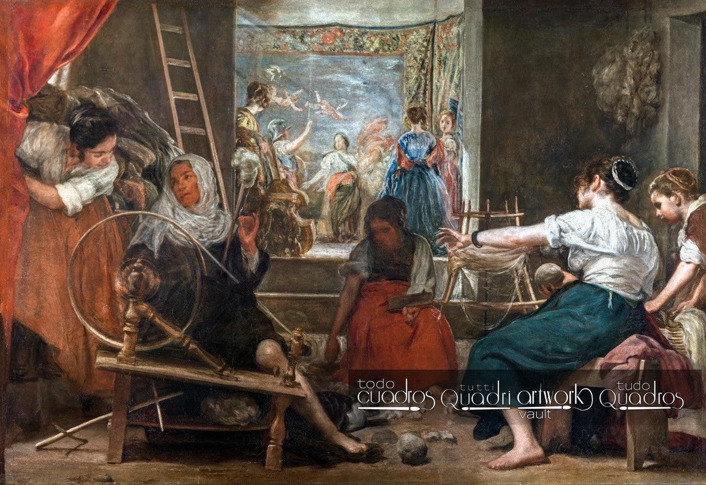 The Fable of Arachne, Velázquez